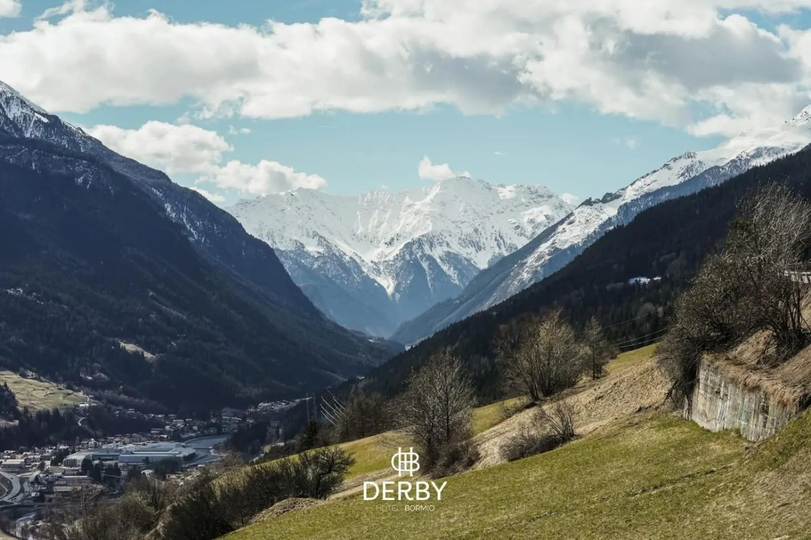 Mountain view in Hotel Derby