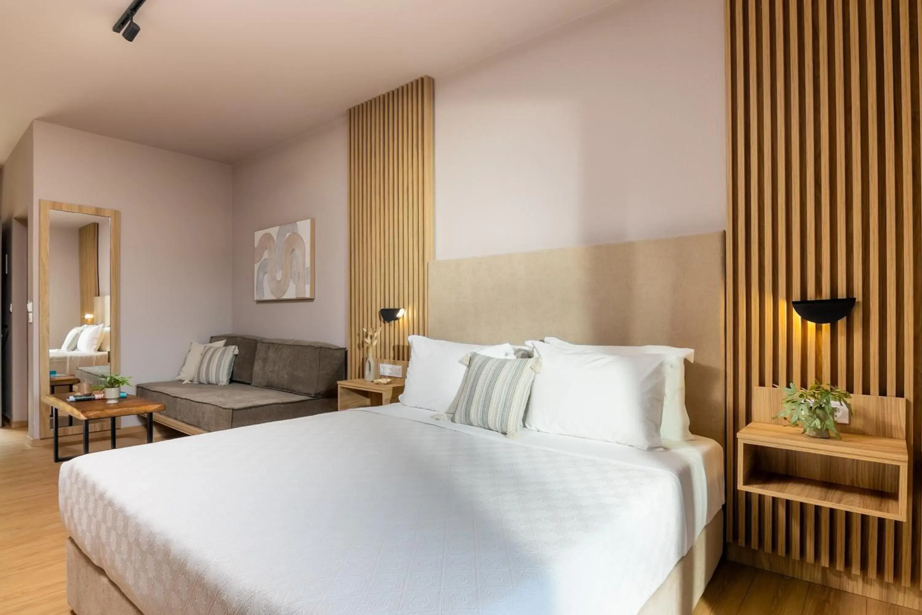 Facility for disabled guests, Bed in Irida Aegean View, Philian Hotels and Resorts Facility for disabled guests, Bed in Irida Aegean View, Philian Hotels and Resorts