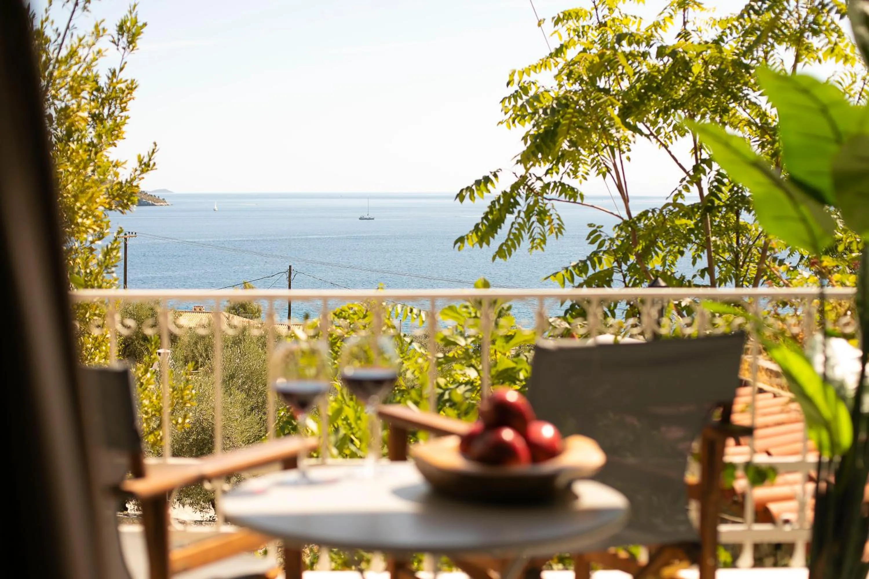 Balcony/Terrace in Irida Aegean View, Philian Hotels and Resorts