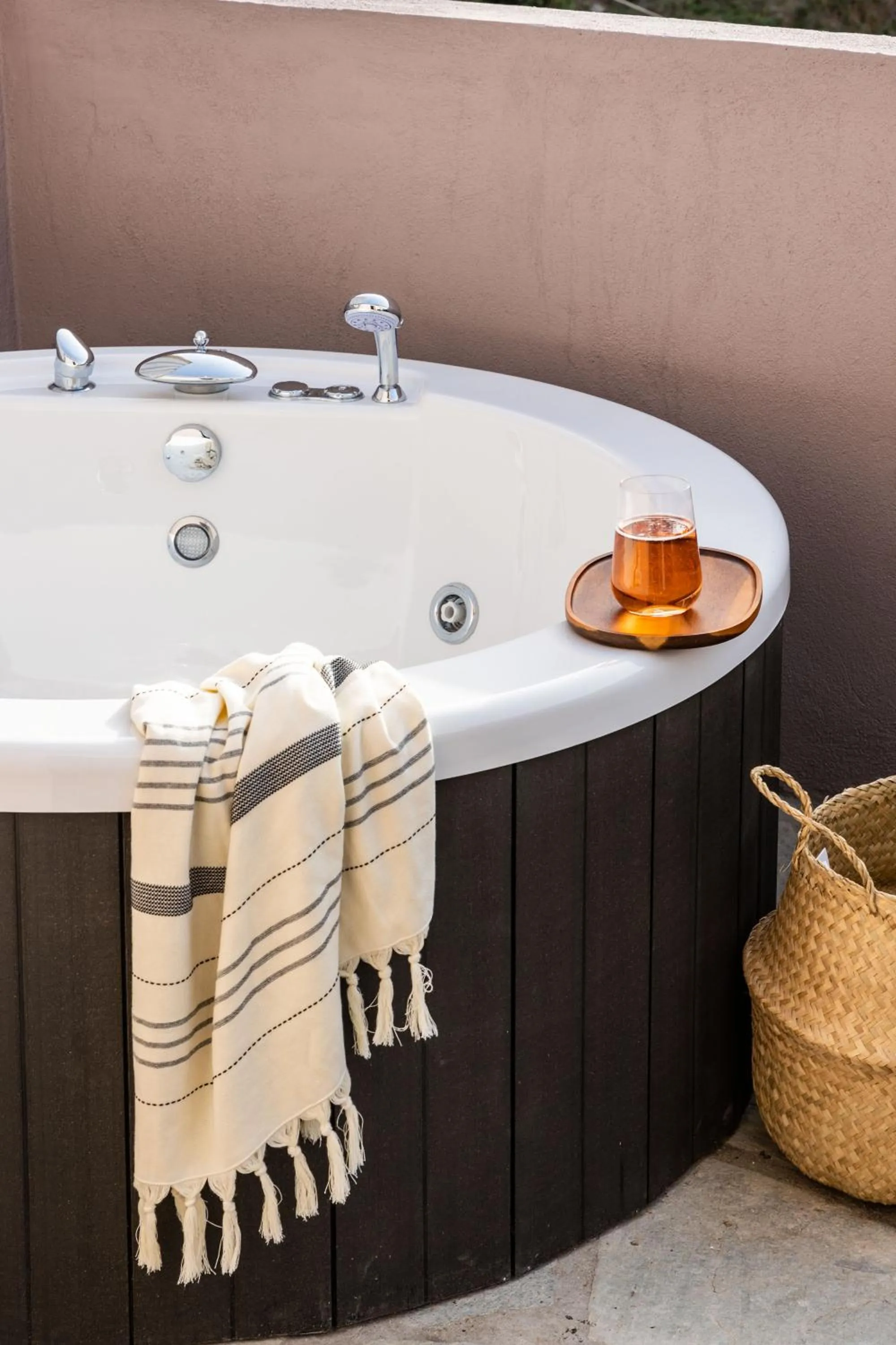 Hot Tub in Irida Aegean View, Philian Hotels and Resorts