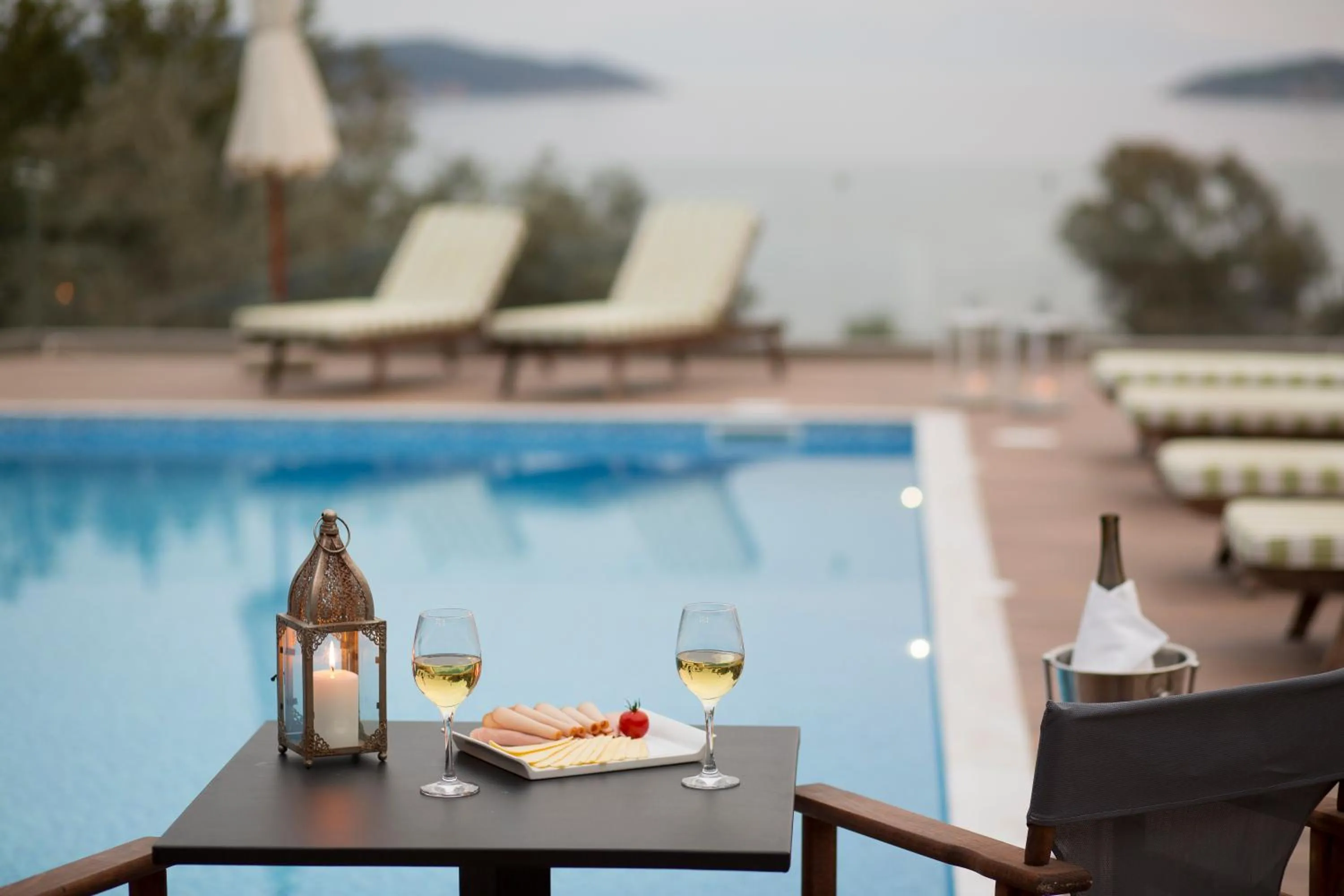 Lounge or bar in Irida Aegean View, Philian Hotels and Resorts