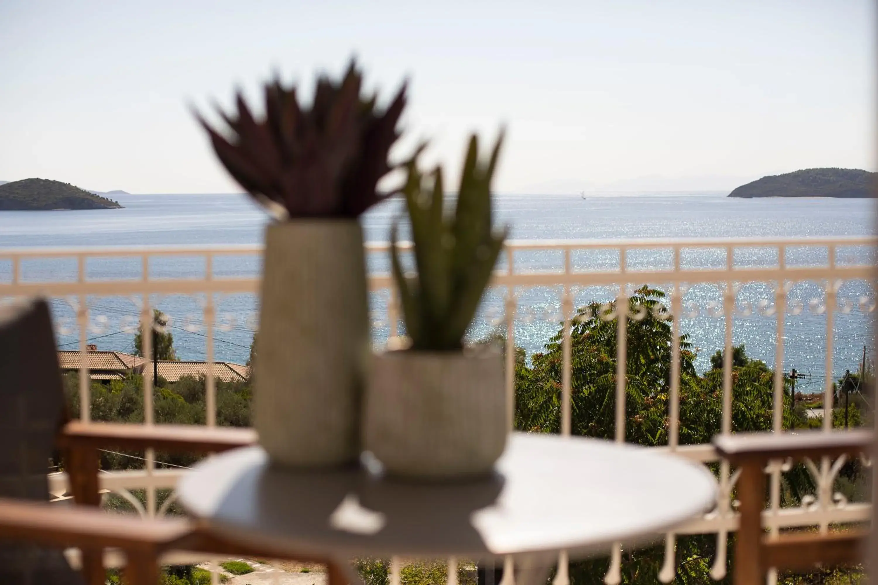 Balcony/Terrace in Irida Aegean View, Philian Hotels and Resorts Balcony/Terrace in Irida Aegean View, Philian Hotels and Resorts