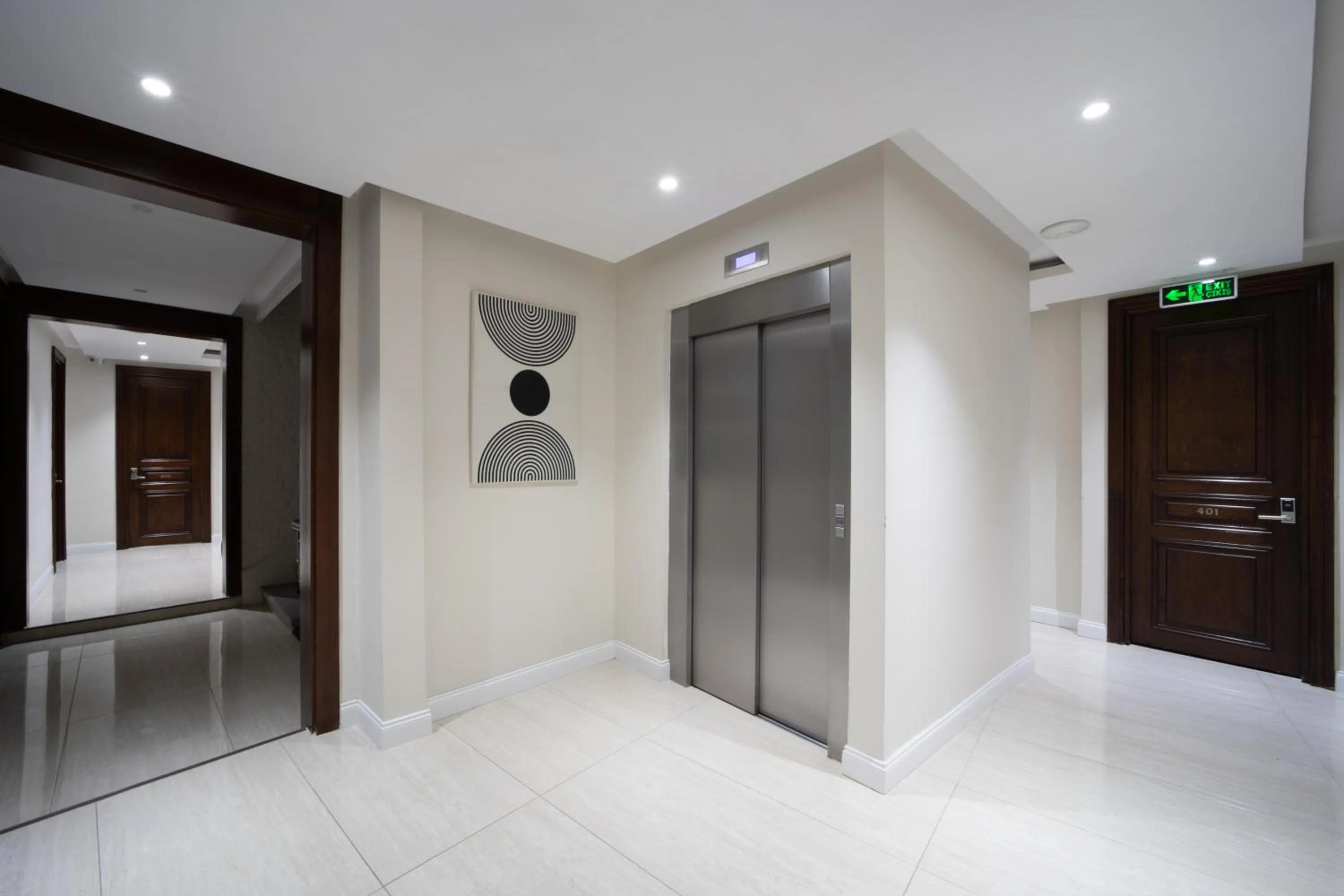 elevator in Atik Palas Hotel