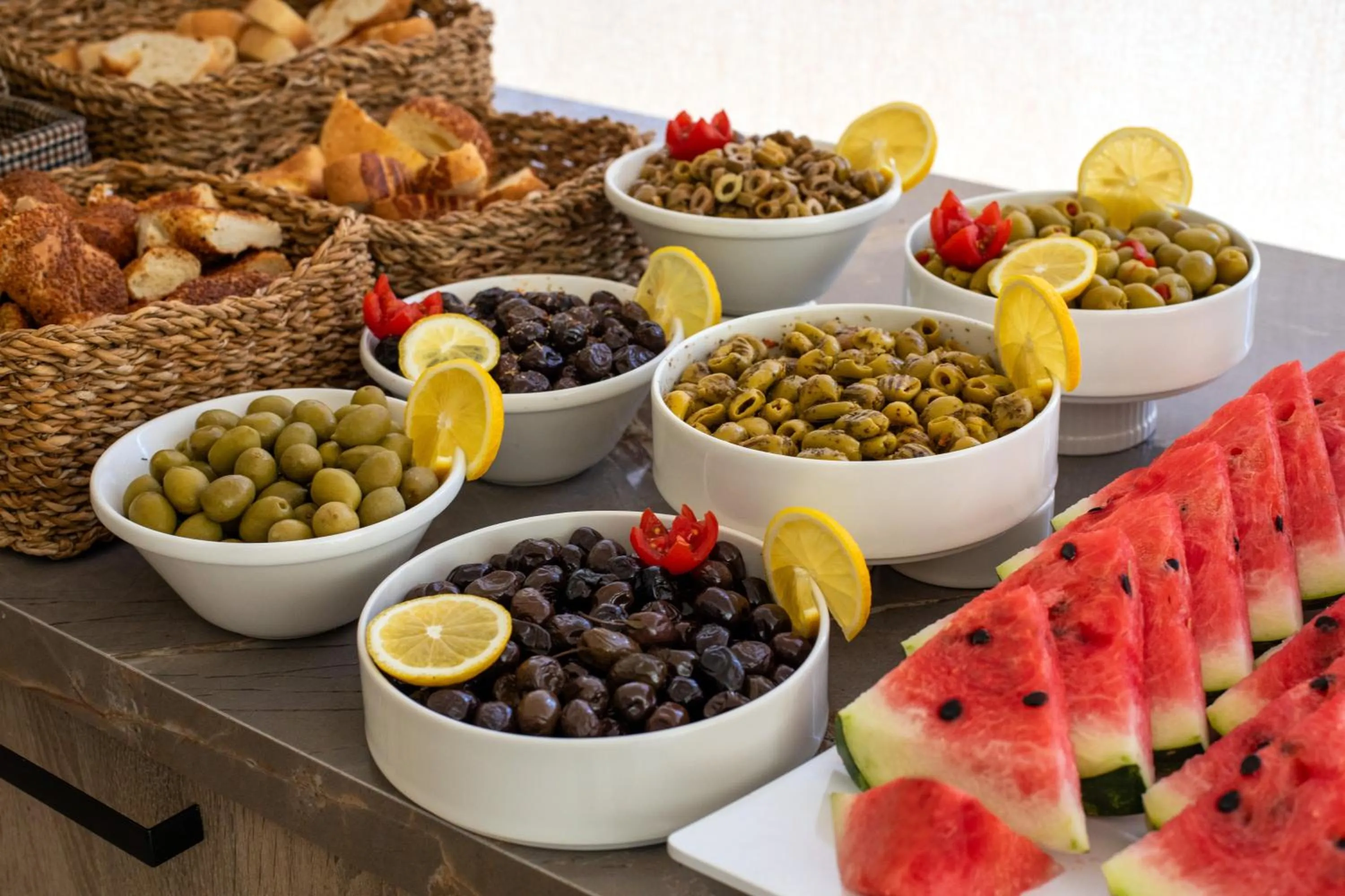 Buffet breakfast in Atik Palas Hotel