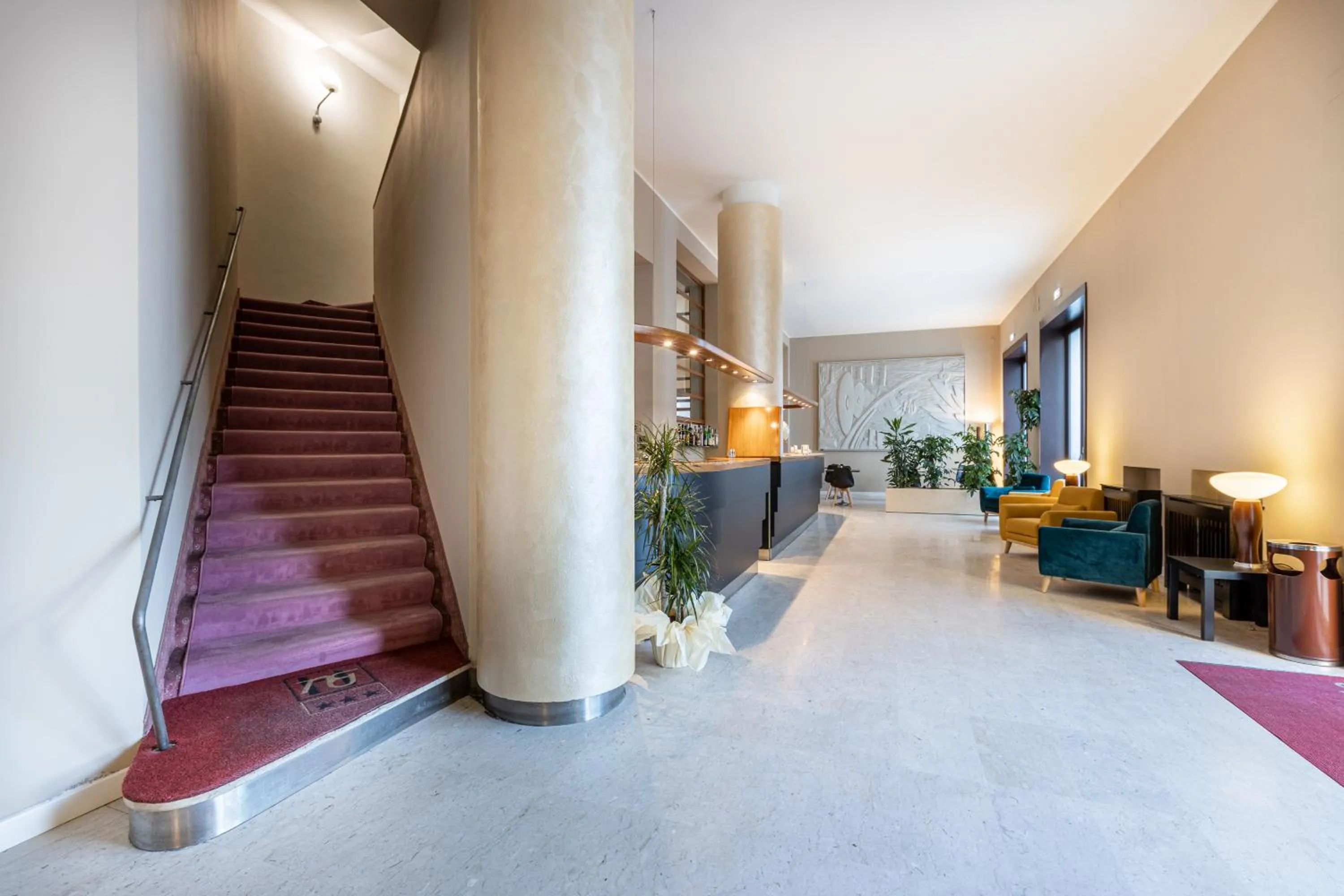 Lobby or reception in Hotel Nuova Grosseto