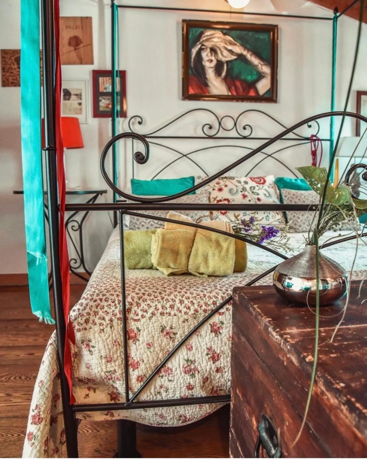 Bed in Locanda San Tomaso