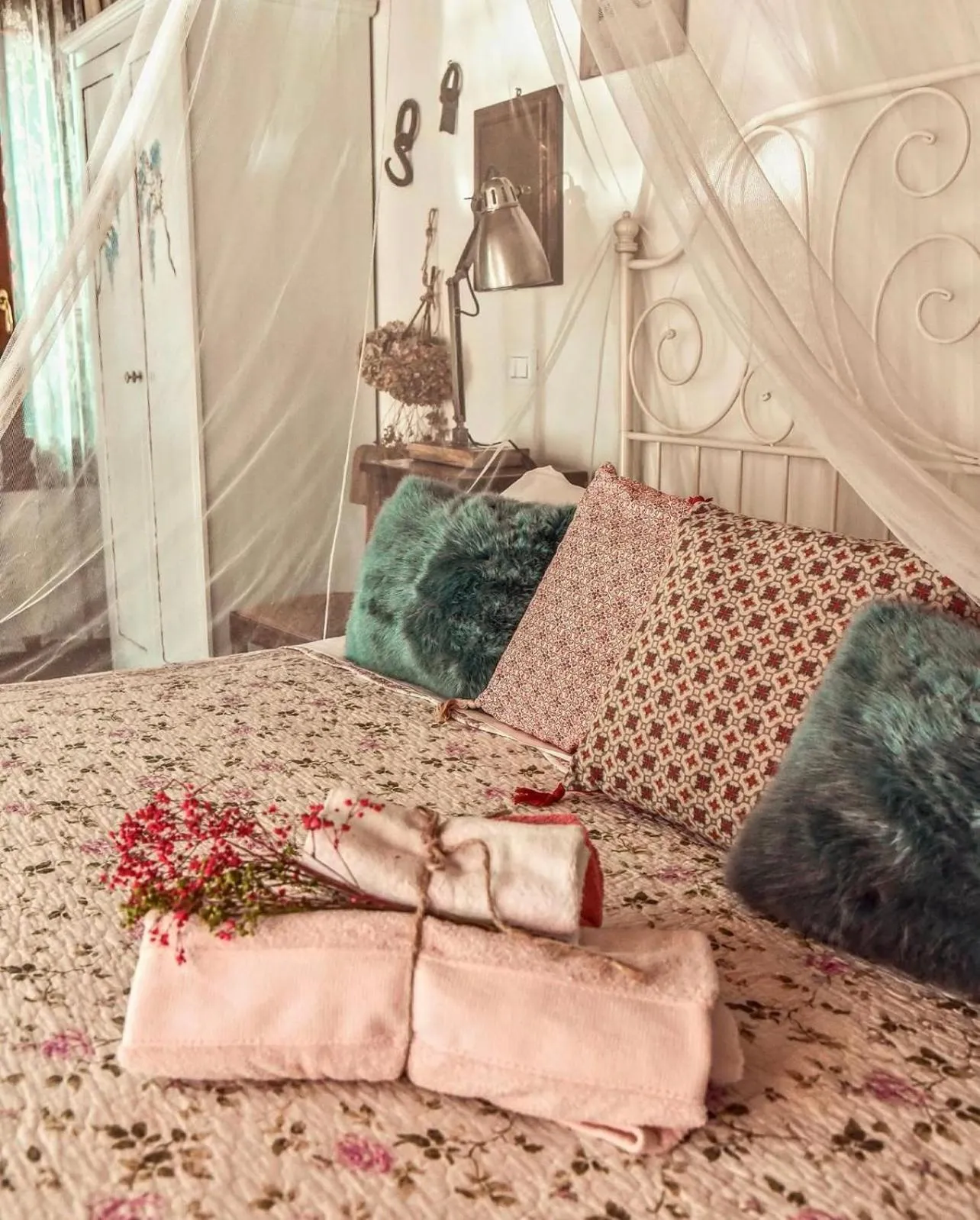 Bed in Locanda San Tomaso