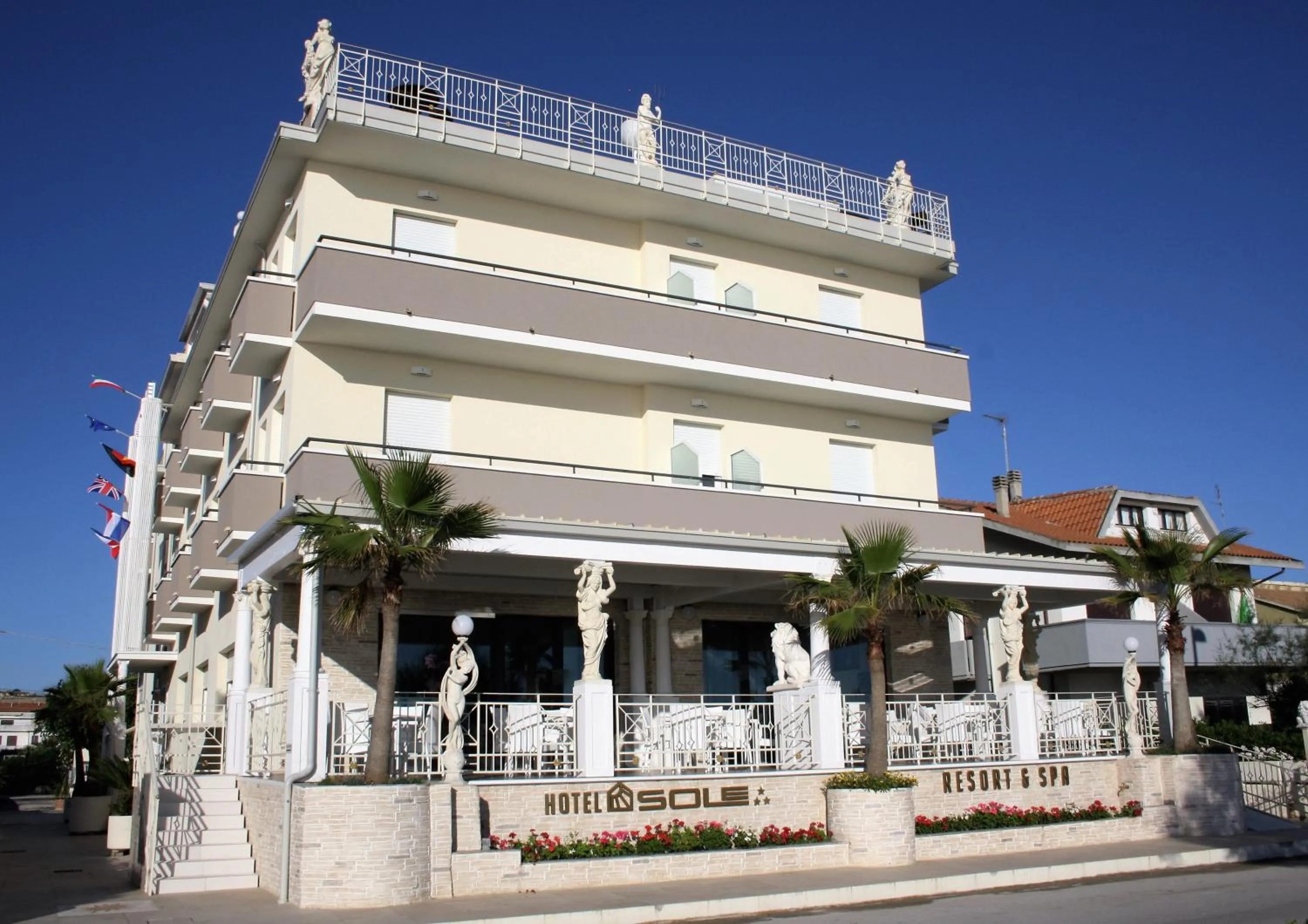 Facade/entrance in GFH - Hotel Sole Resort & Spa