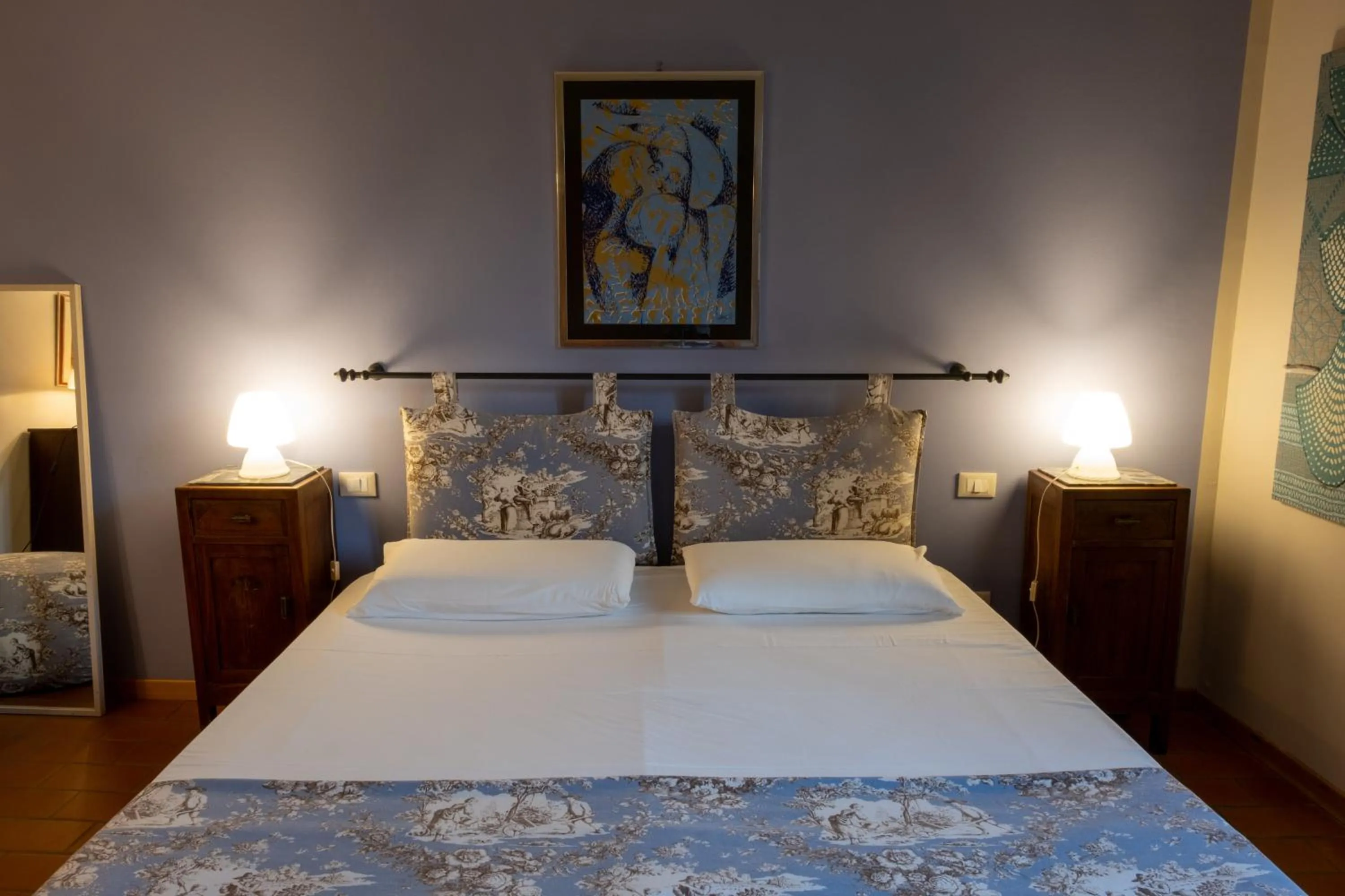 Bed in Agriturismo San Rocco