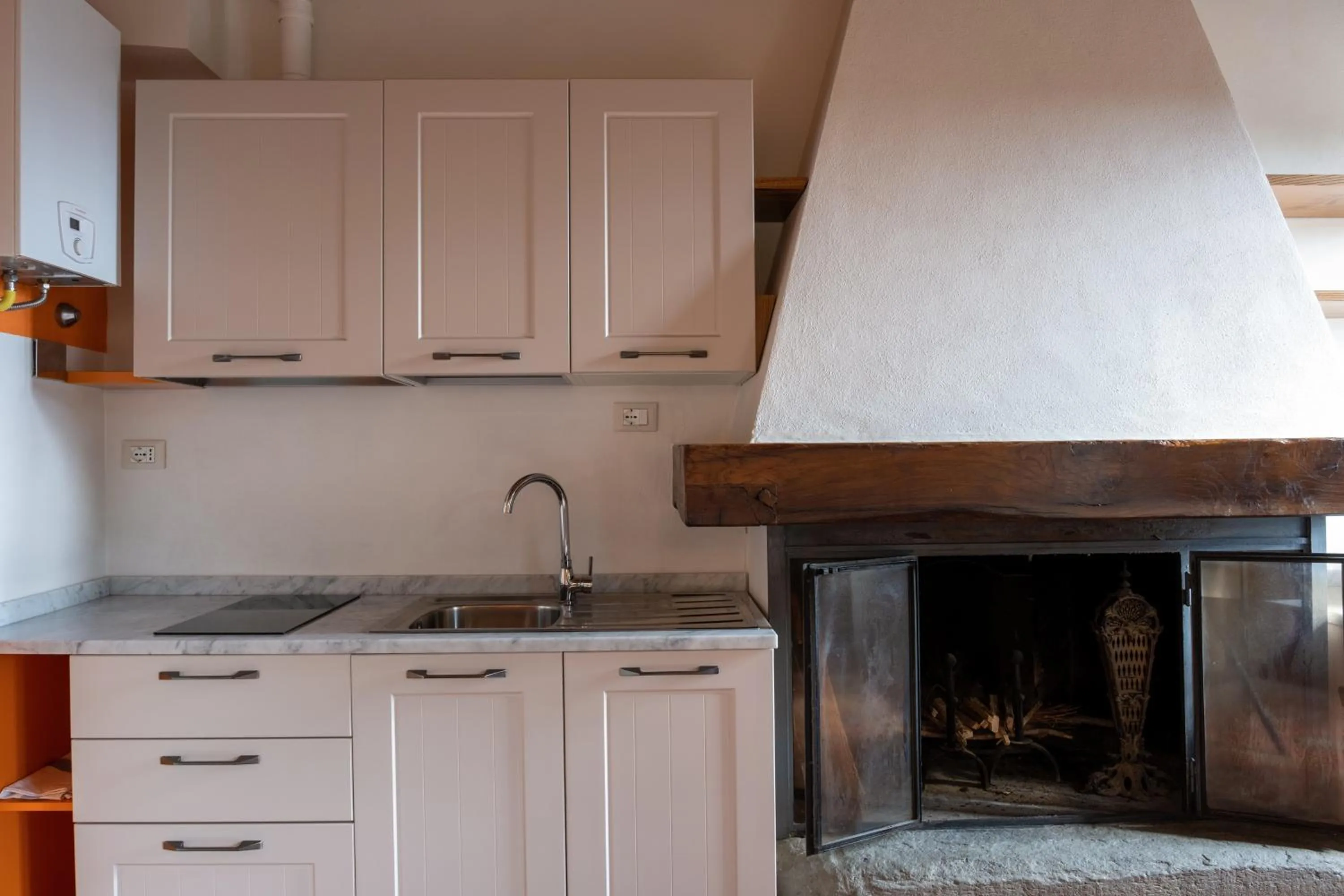 Kitchen or kitchenette in Agriturismo San Rocco