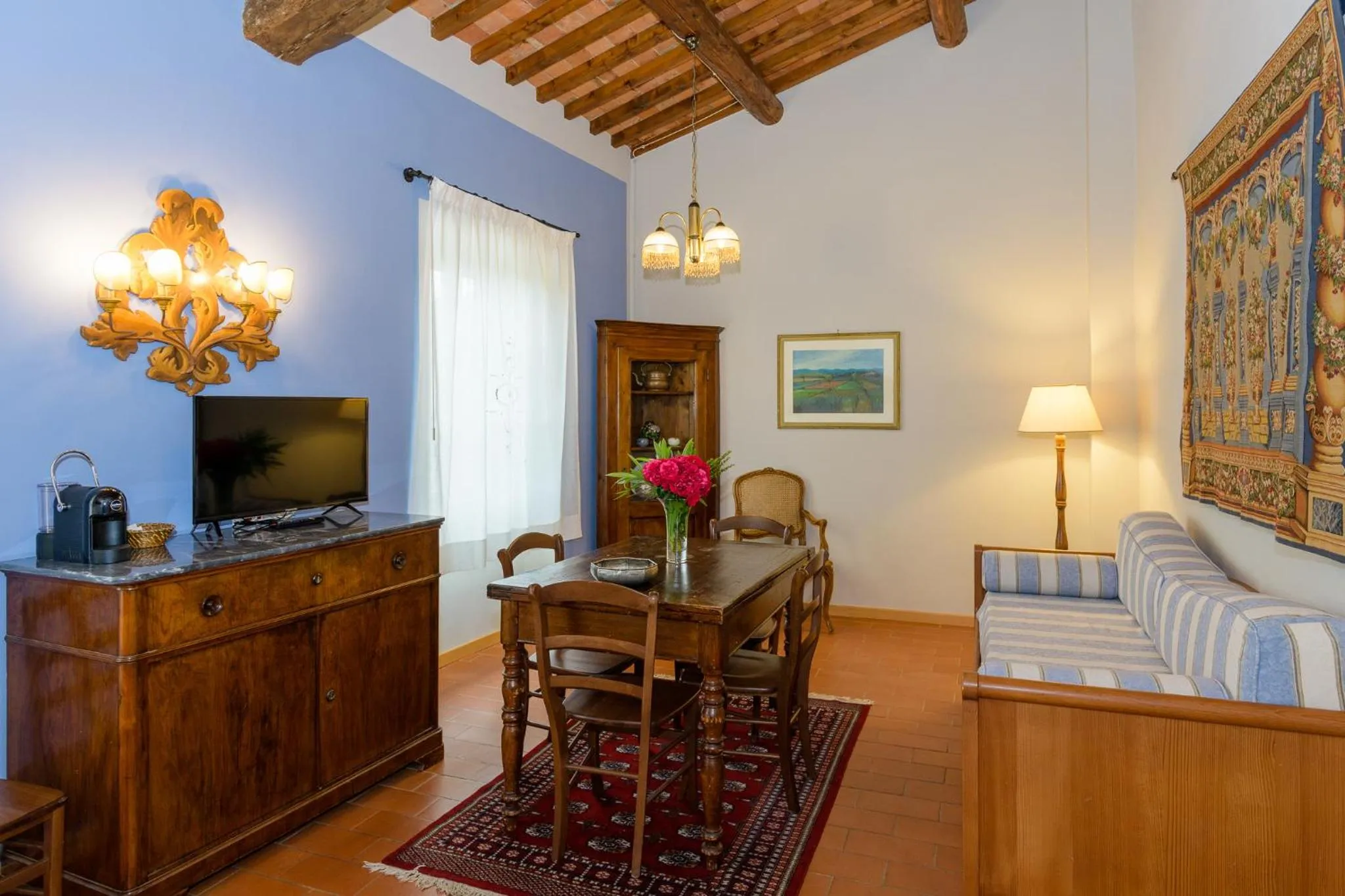 TV and multimedia, Bed in Agriturismo San Rocco