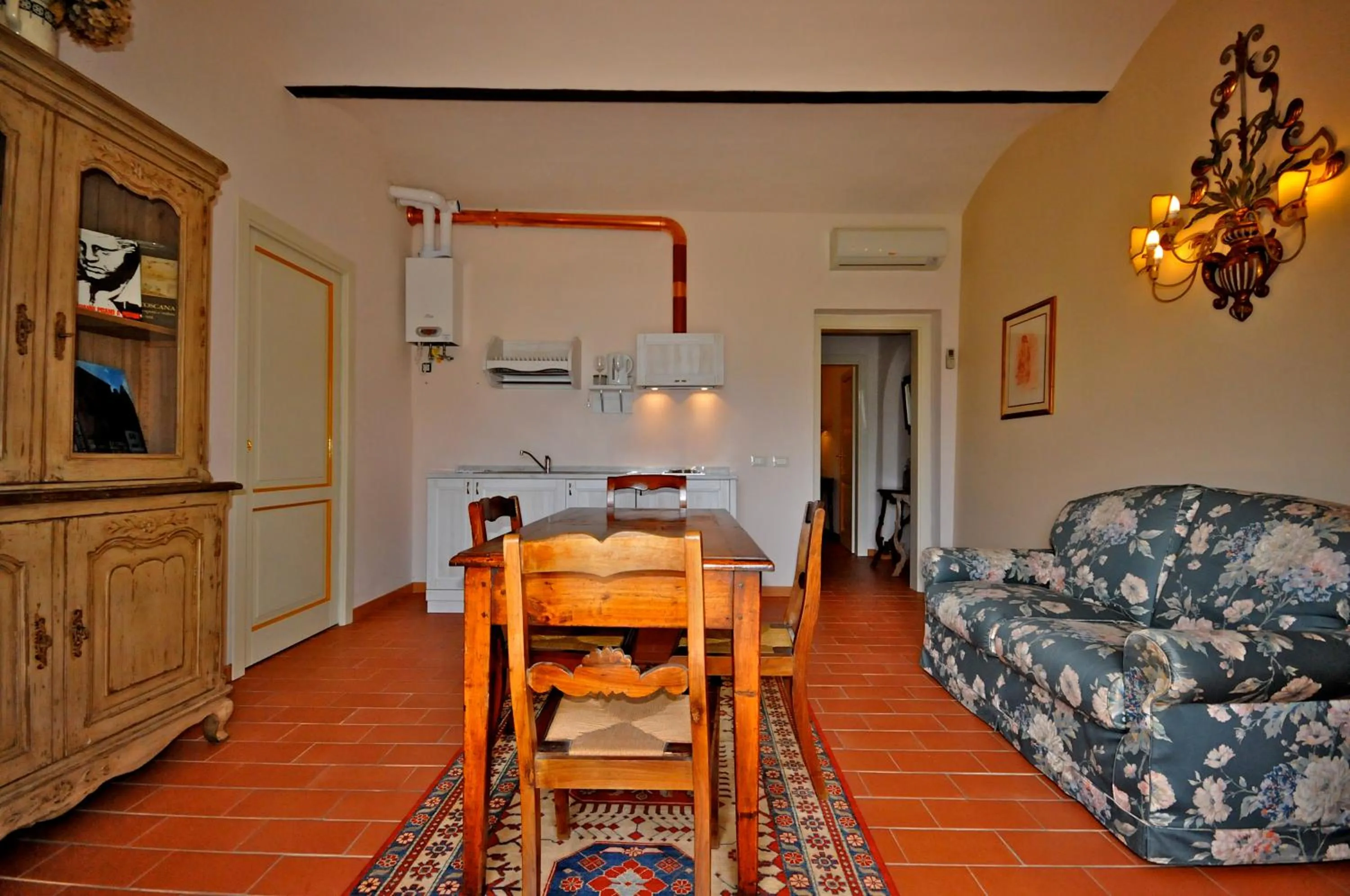 Kitchen or kitchenette in Agriturismo San Rocco