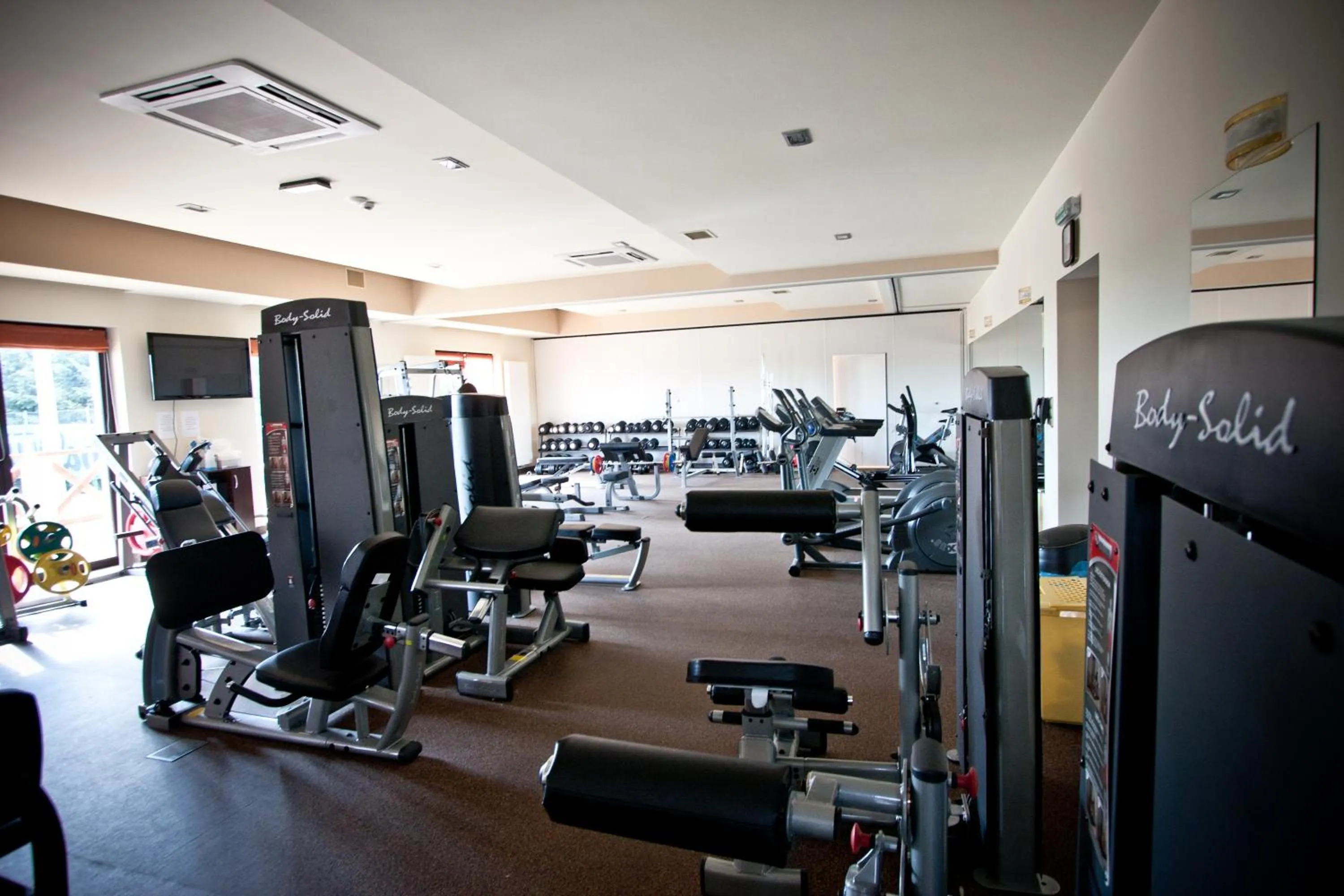 Fitness centre/facilities in Hotel Rodan