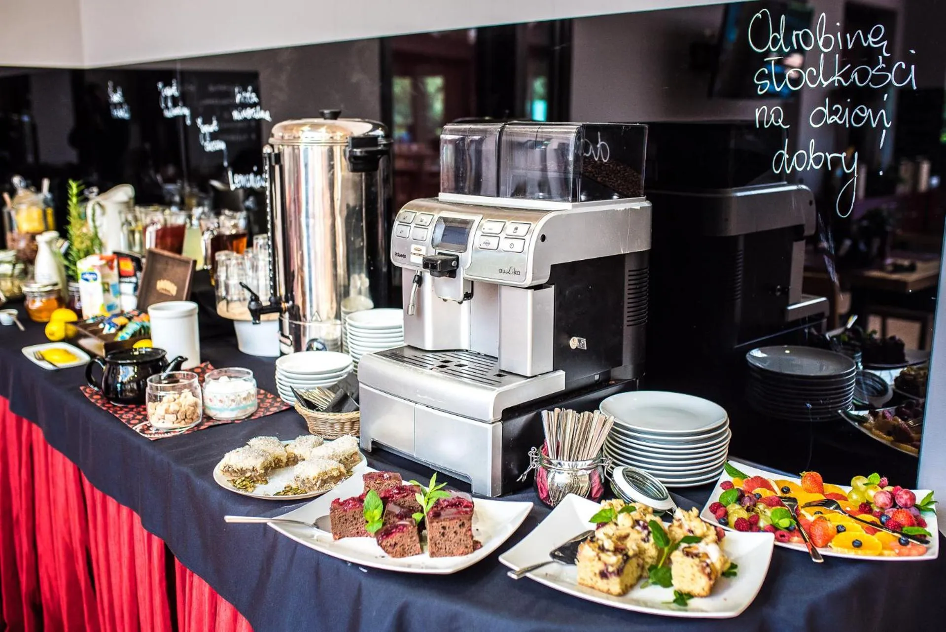 Buffet breakfast in Hotel Rodan