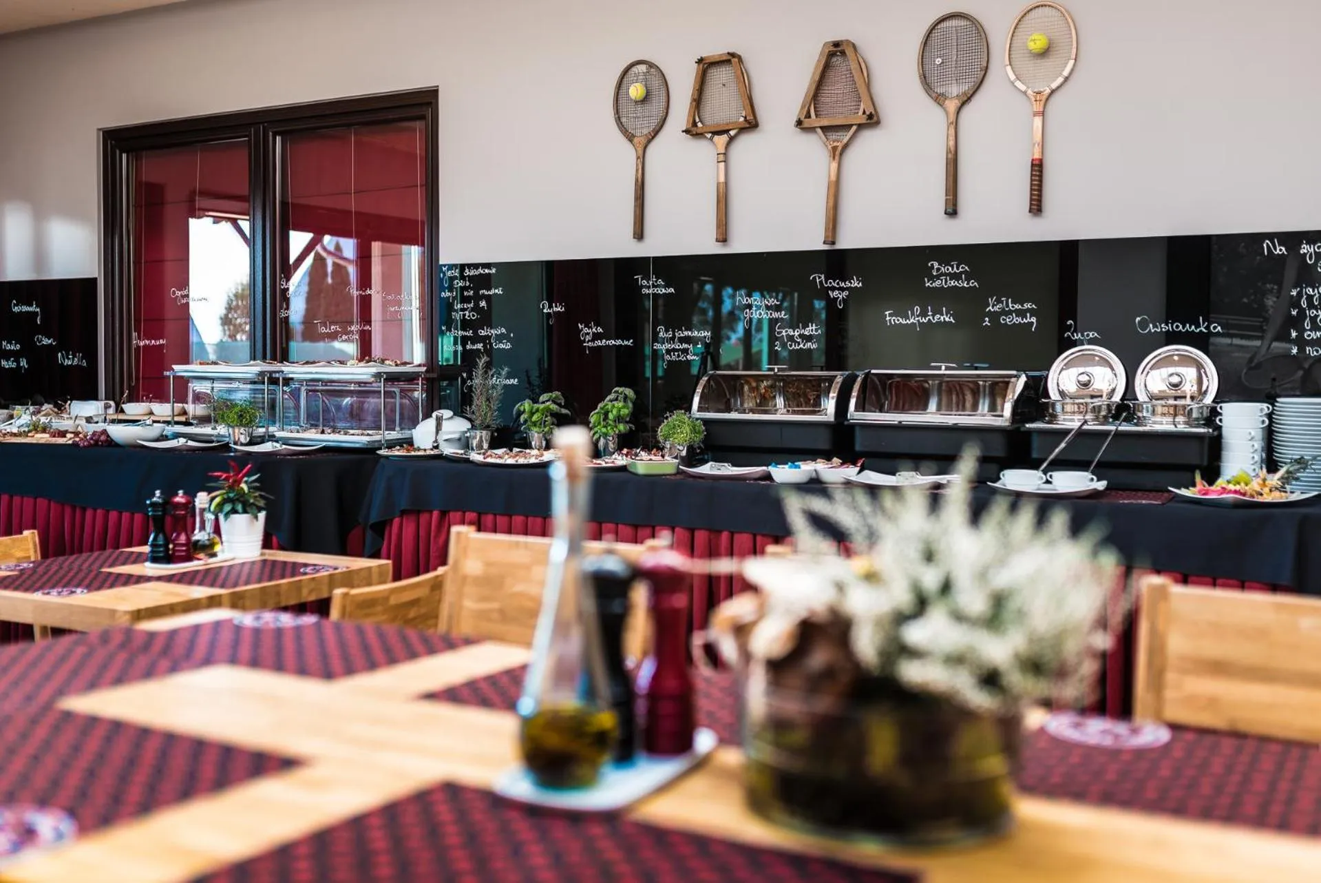 Buffet breakfast in Hotel Rodan