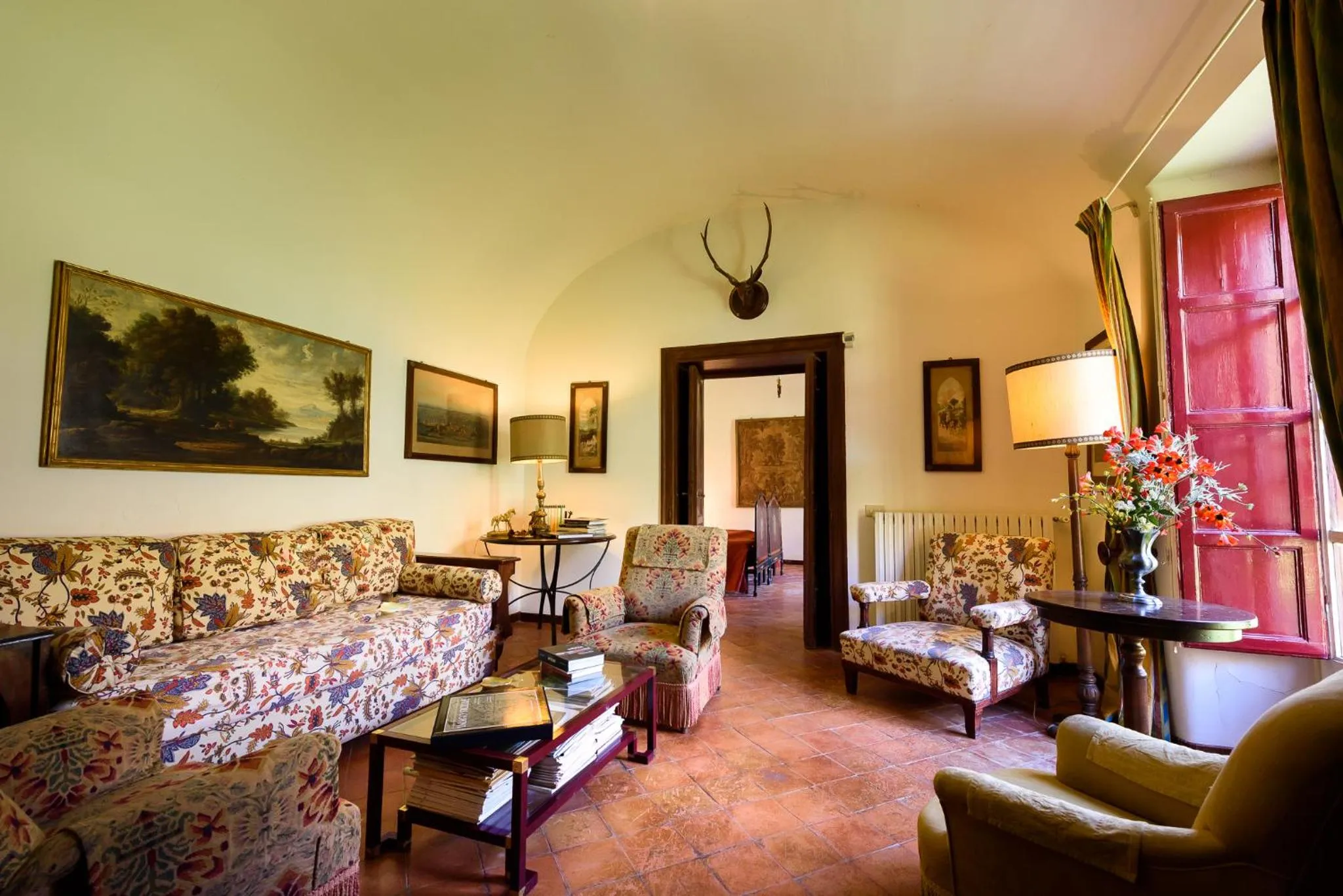 Living room in Masseria Rossella
