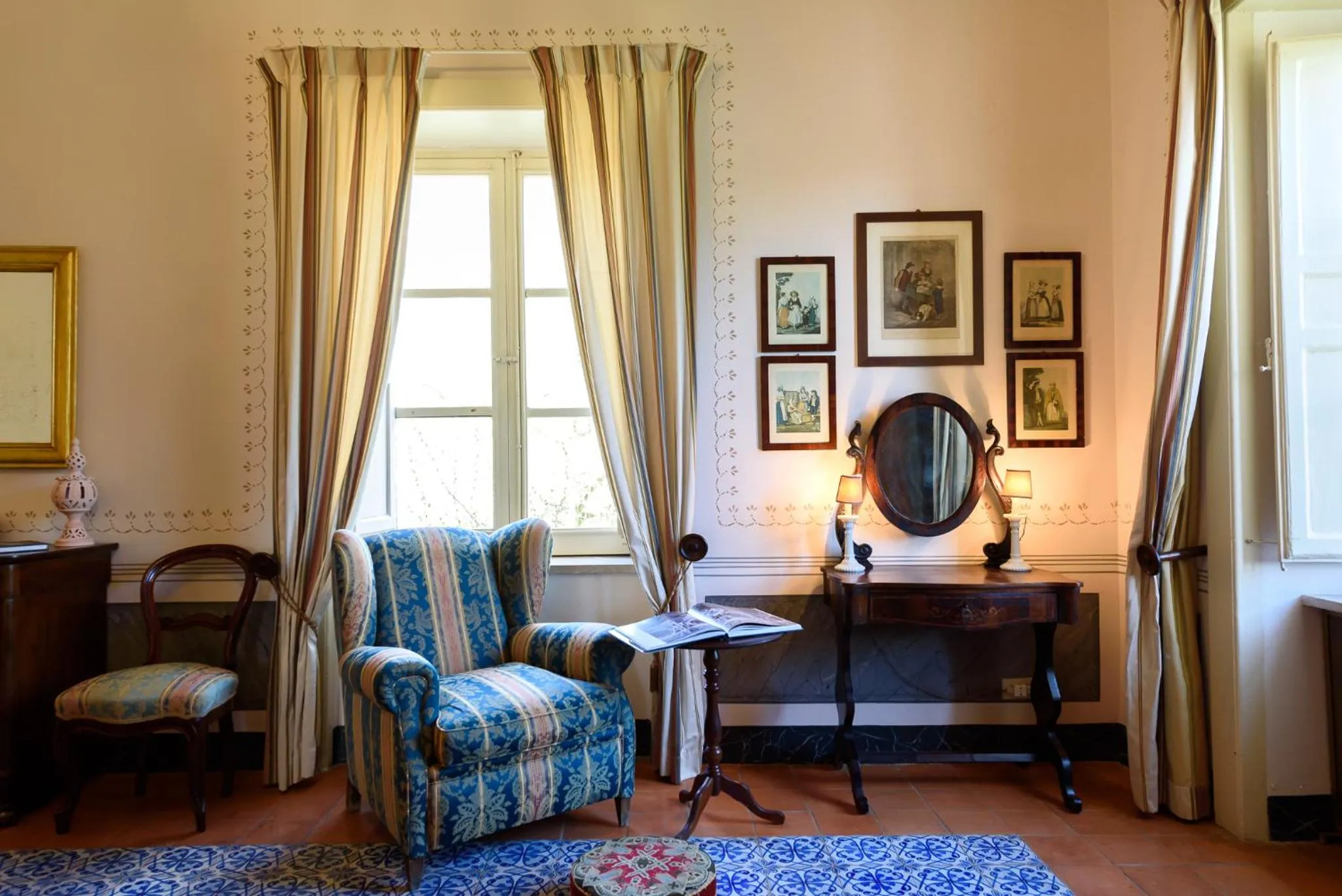 Living room in Masseria Rossella