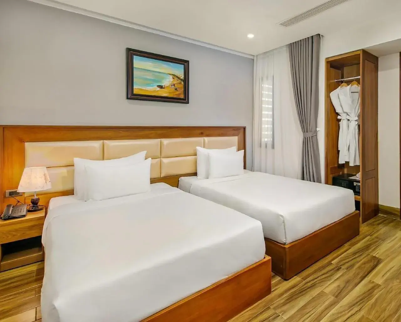 Twin Room in DAO NGOC BEACH HOTEL Da Nang Twin Room in DAO NGOC BEACH HOTEL Da Nang