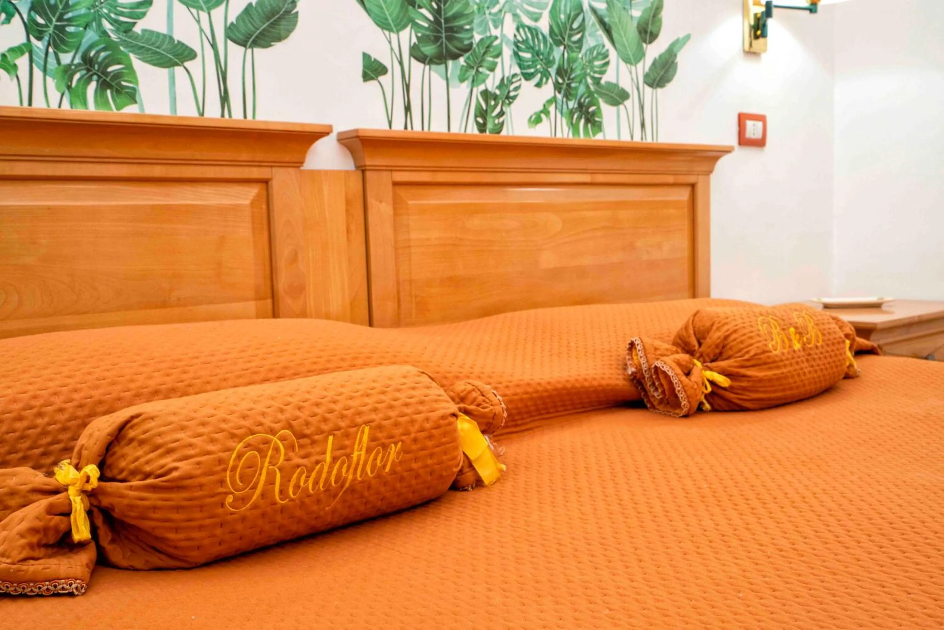 Bed in Rodoflor Rooms