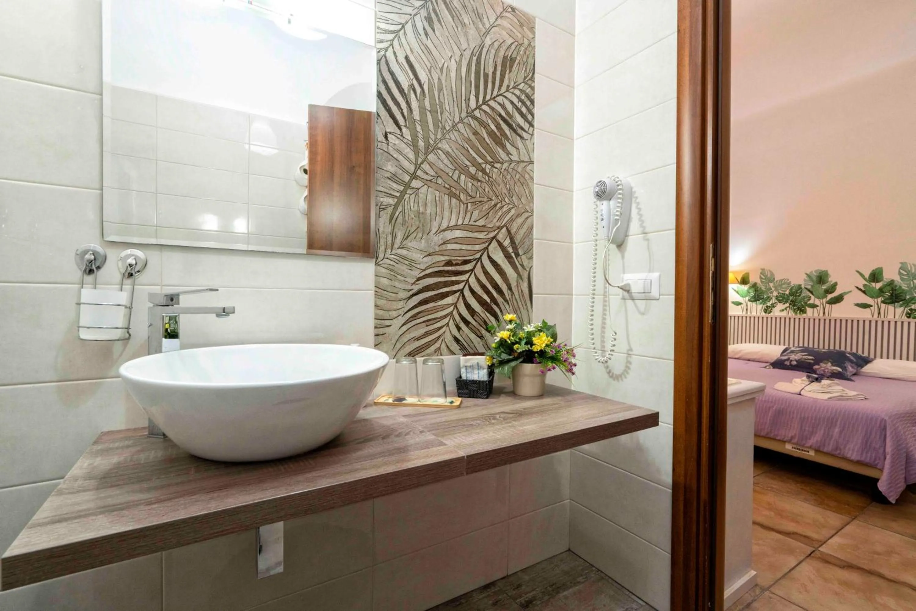 Bed in Rodoflor Rooms