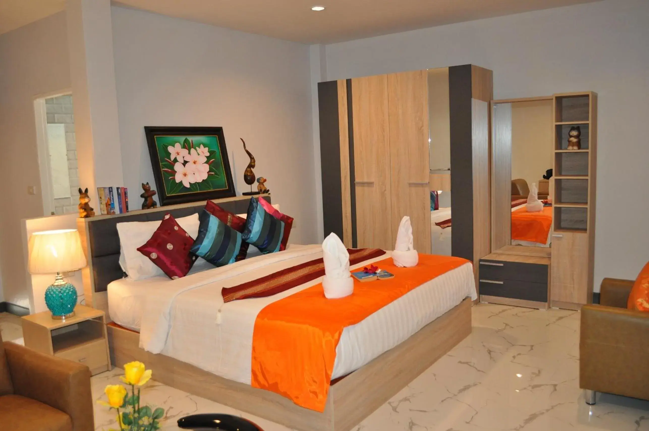 Deluxe Sea View Double Bed with Balcony in Da Bungalows Deluxe Sea View Double Bed with Balcony in Da Bungalows