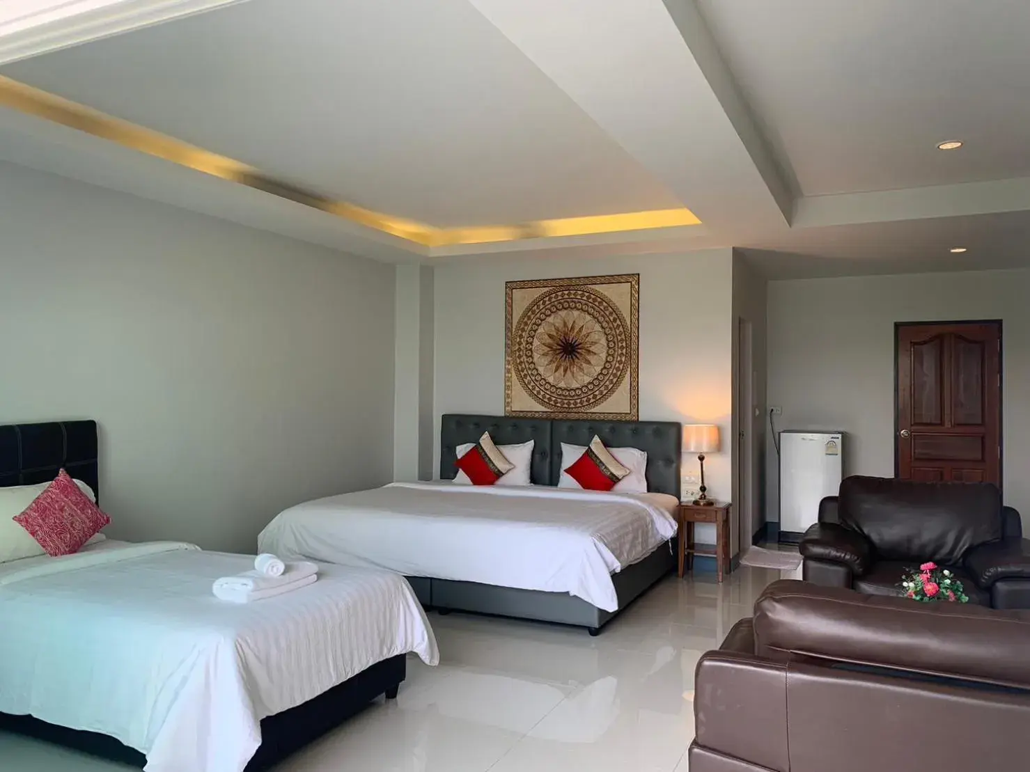 Family Deluxe Garden View with Balcony in Da Bungalows Family Deluxe Garden View with Balcony in Da Bungalows