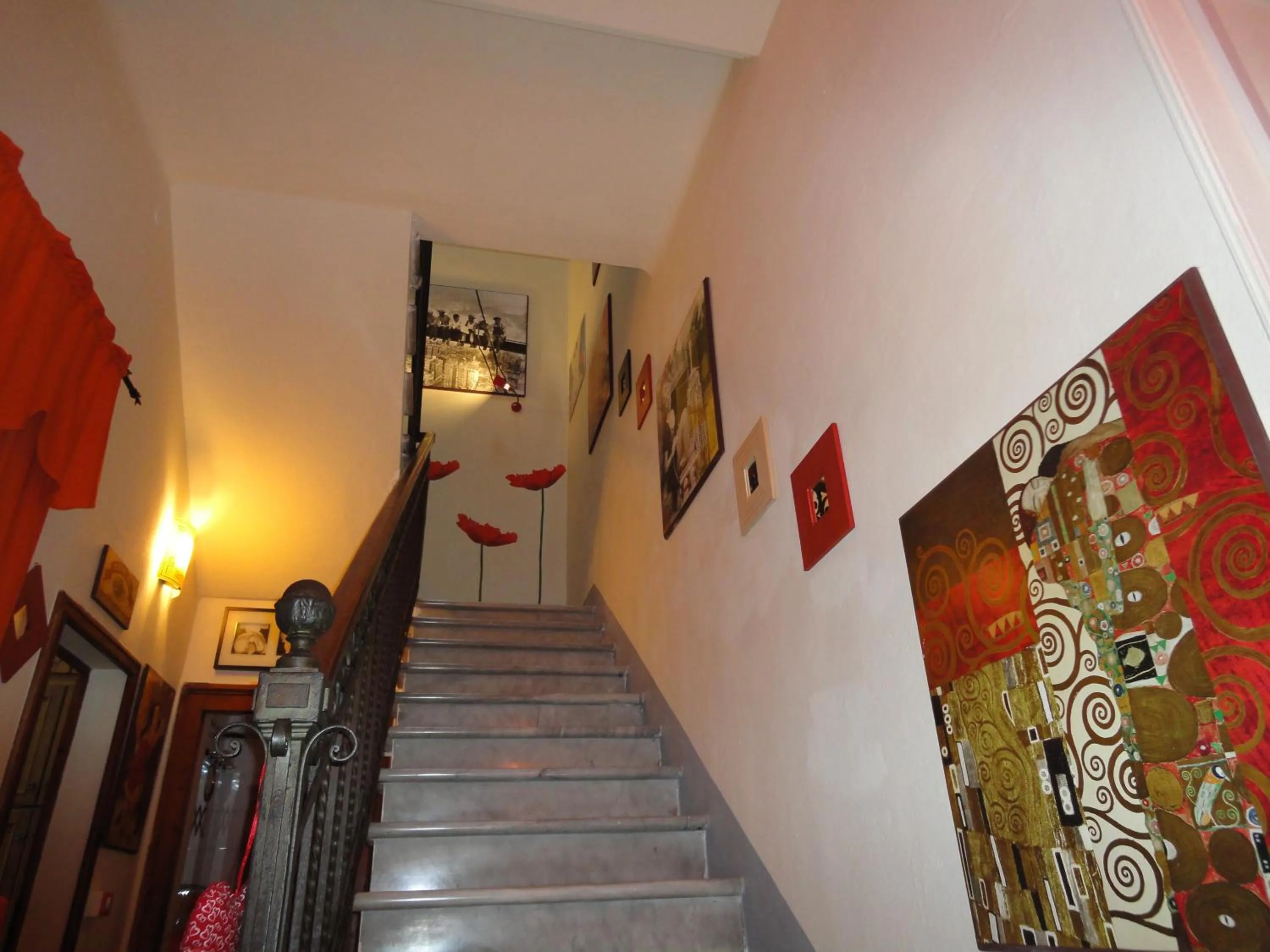 Lobby or reception in Hostel Pisa Tower