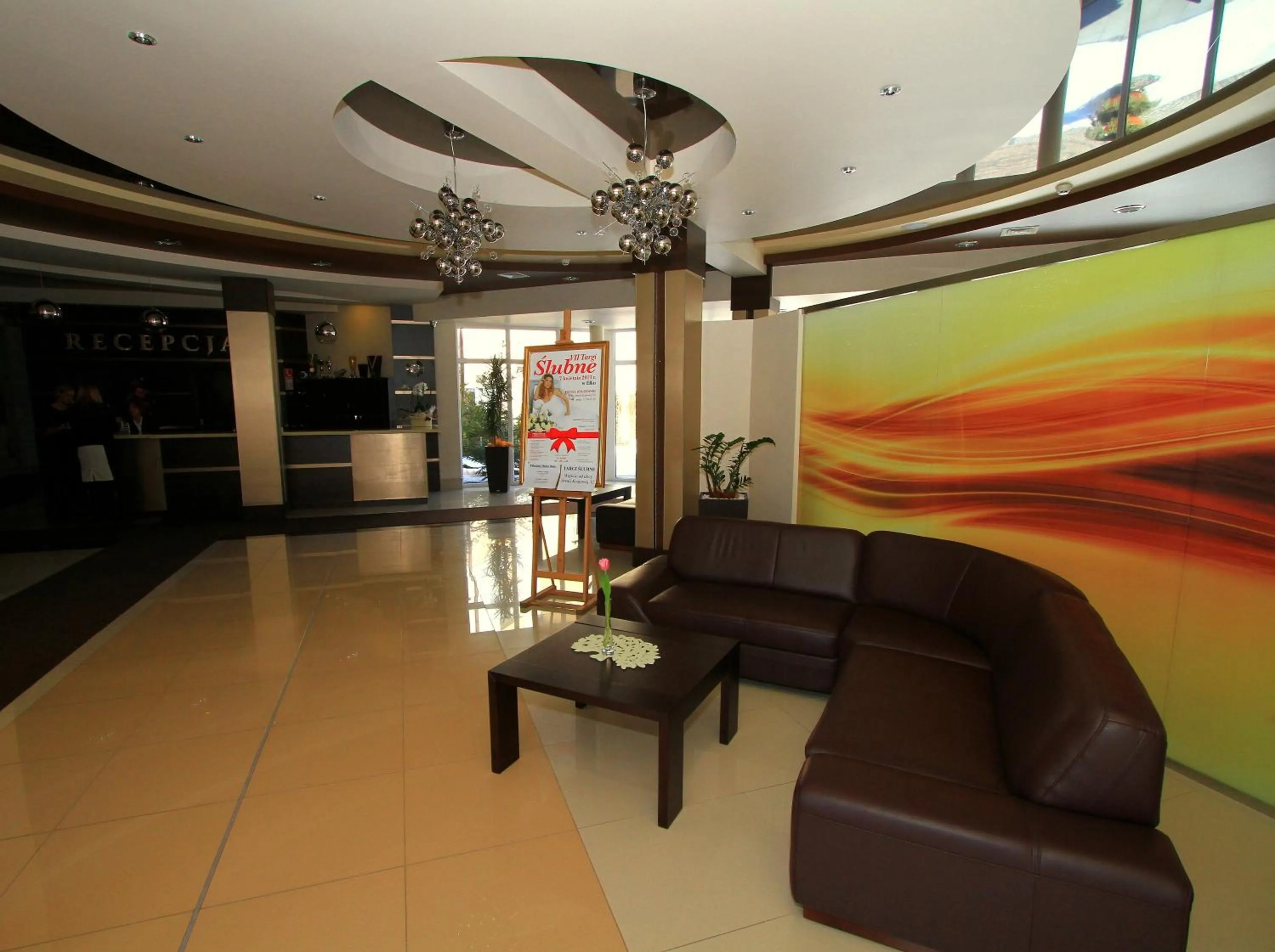 Lobby or reception in Hotel Rydzewski
