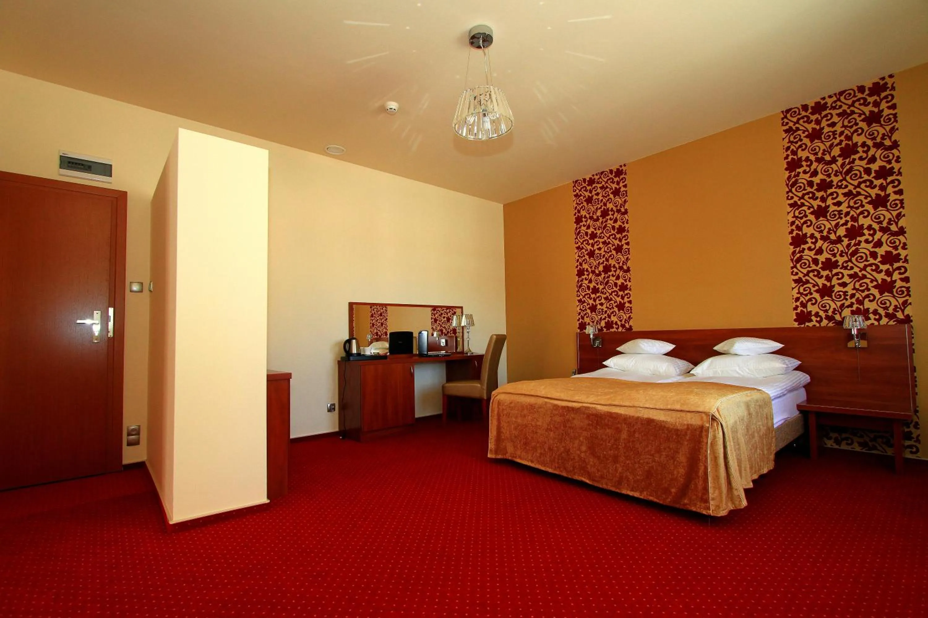 Bedroom, Bed in Hotel Rydzewski