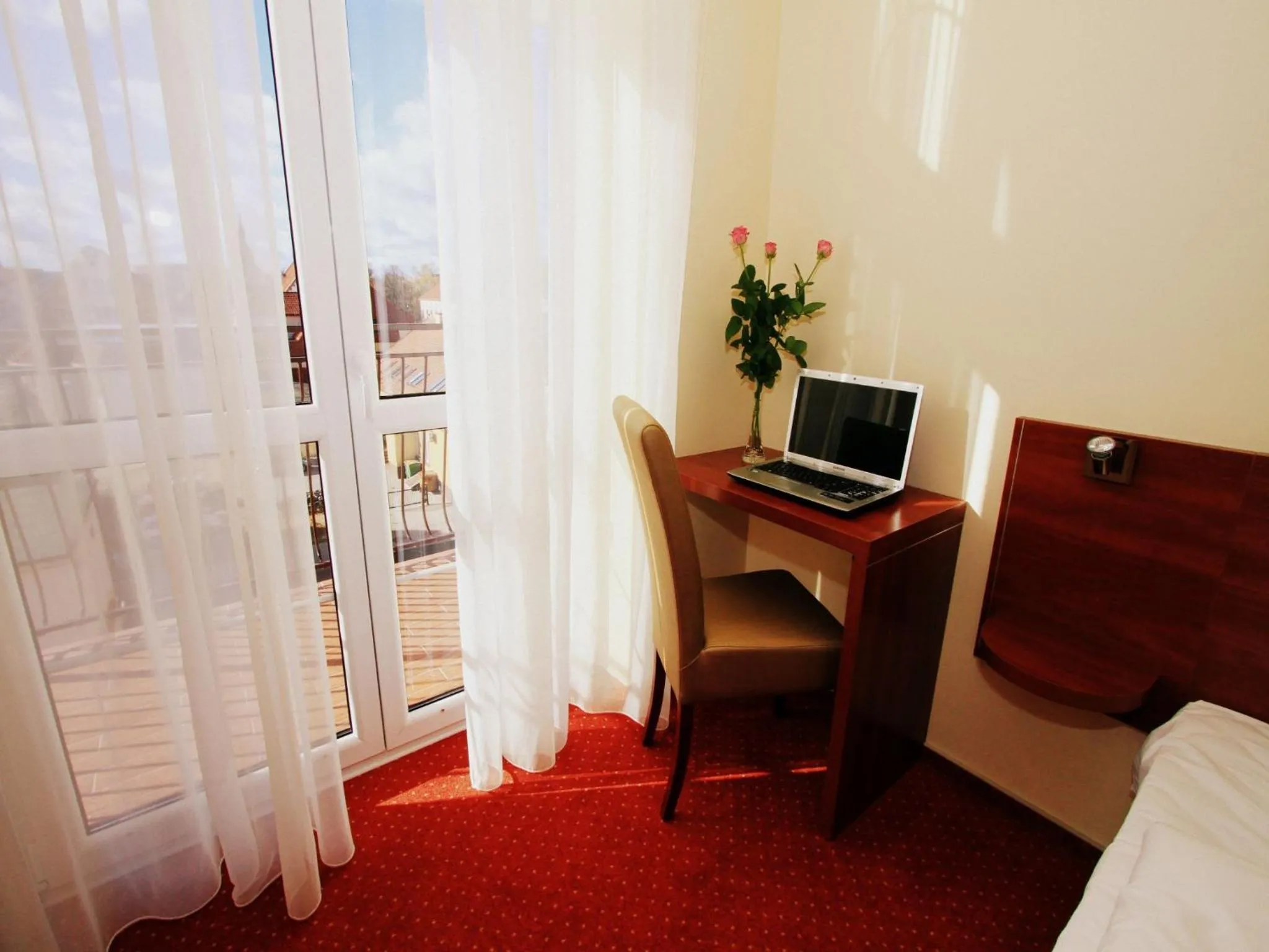 Seating area, Bed in Hotel Rydzewski