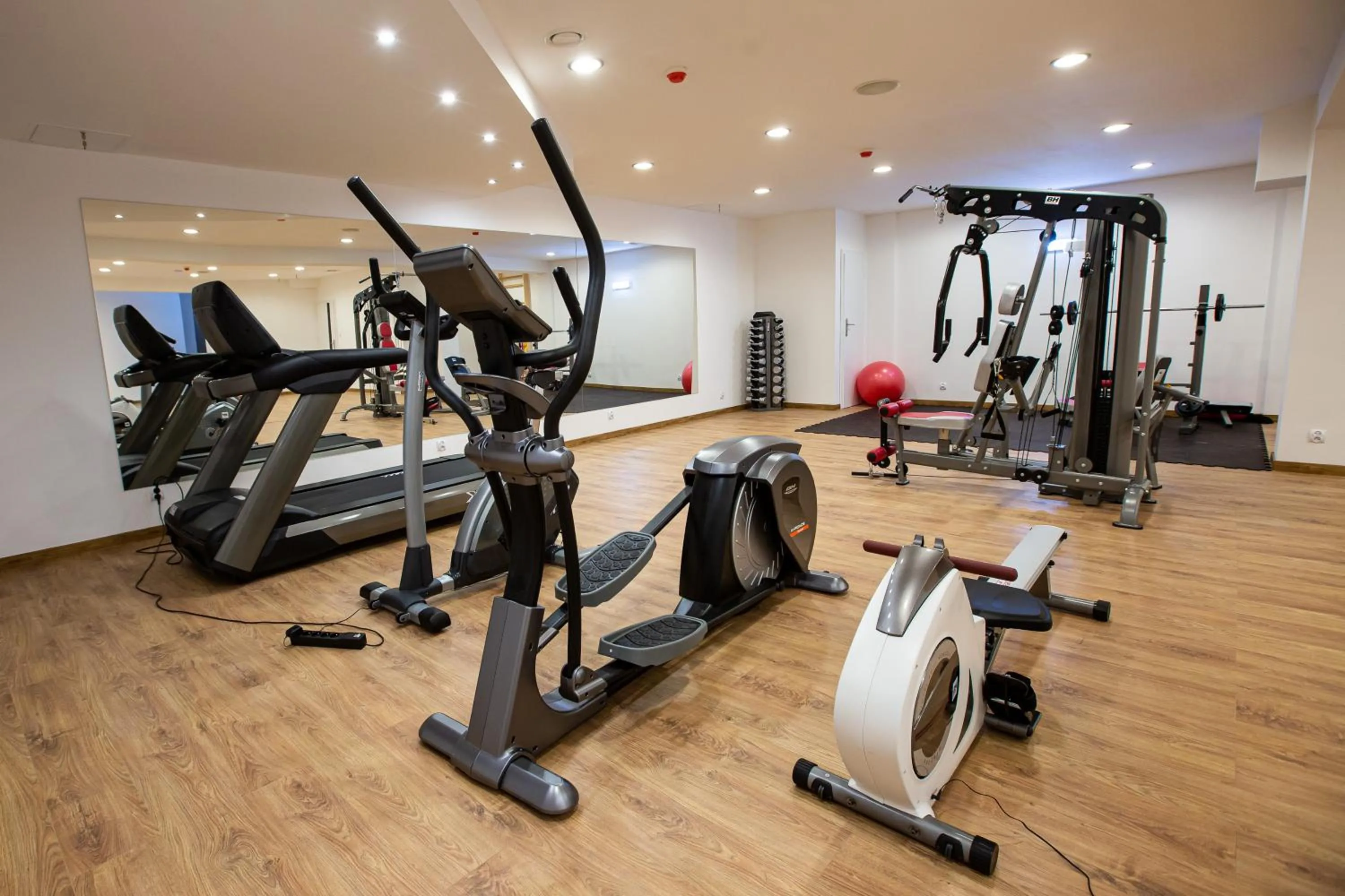 Fitness centre/facilities in Hotel Rydzewski