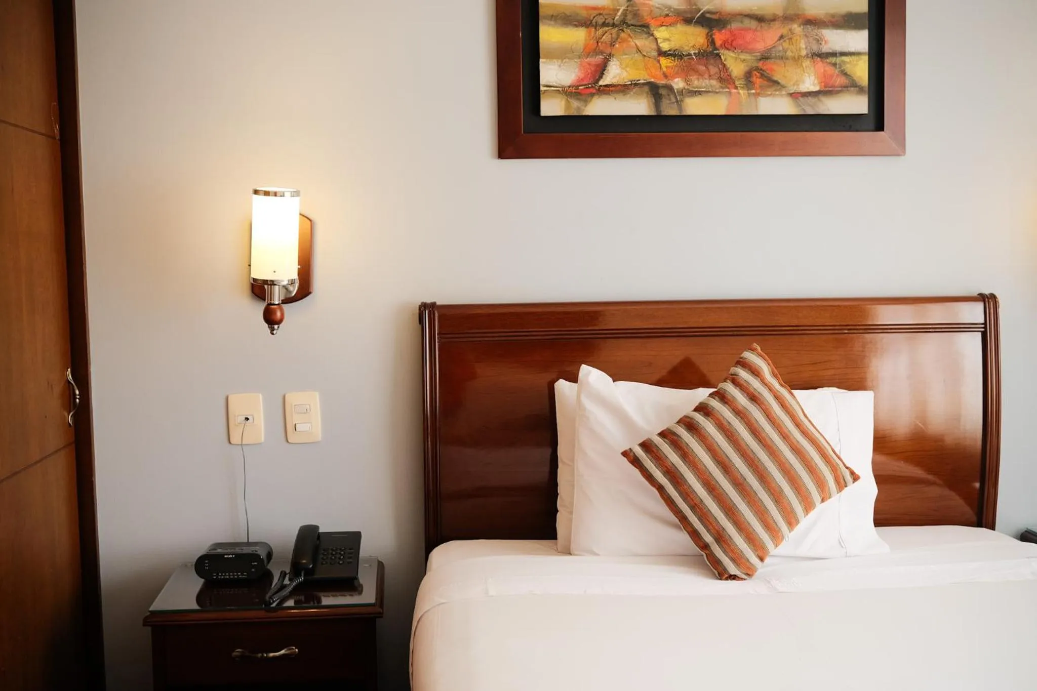 Bed in Hotel San Pablo