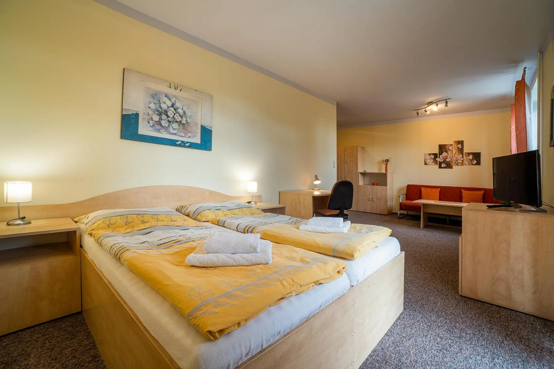 Deluxe Double Room with Balcony in Nautico Hotel, Restaurace & Wellness