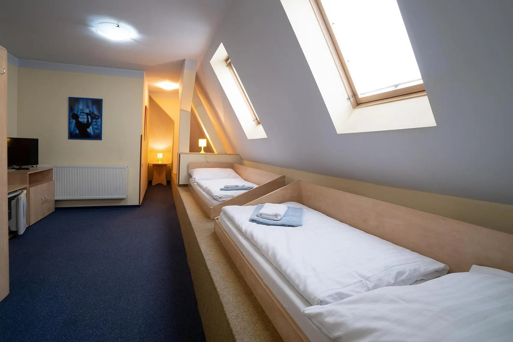 Triple Room in Nautico Hotel, Restaurace & Wellness