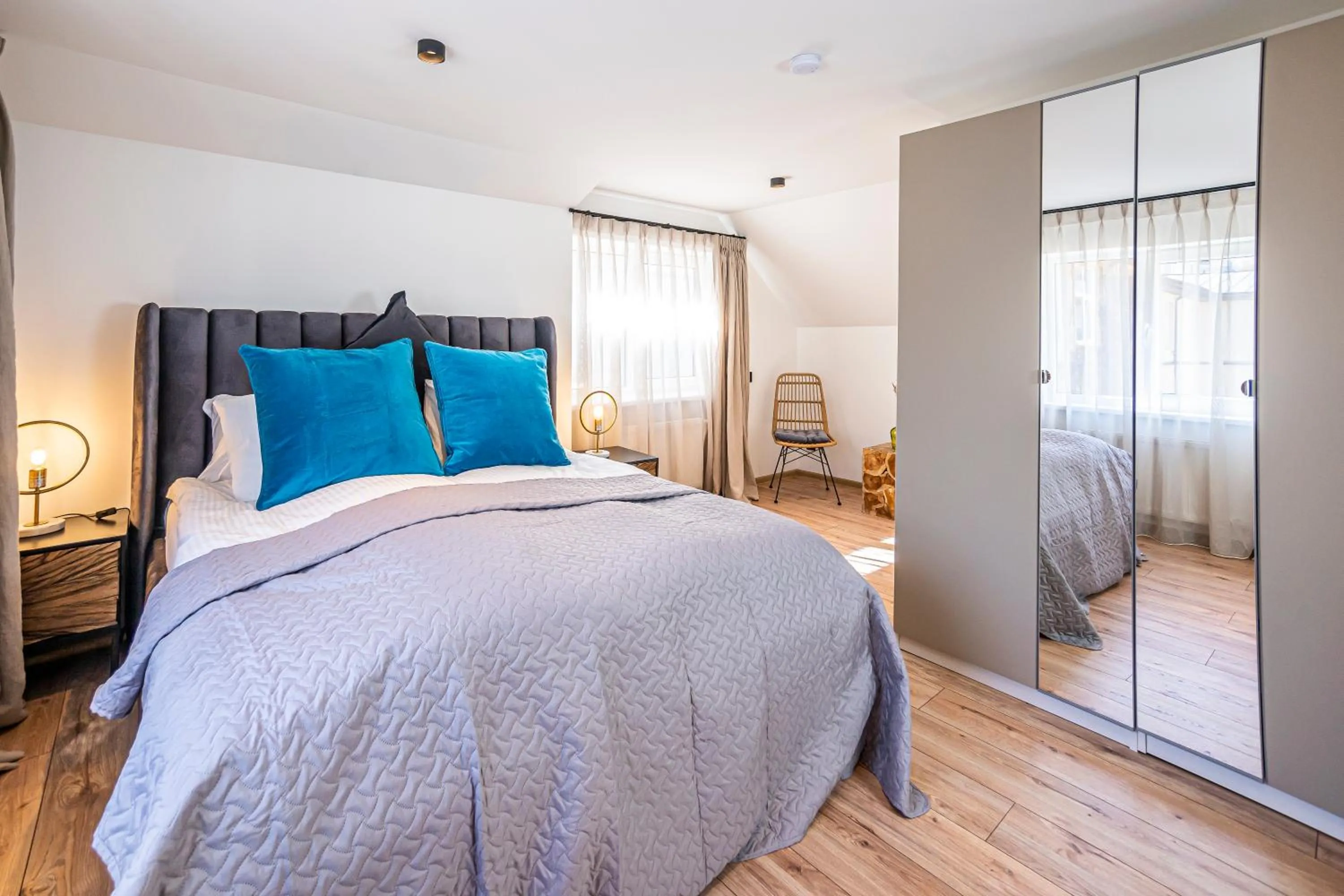 Bed in Tamara Suites & Apartments