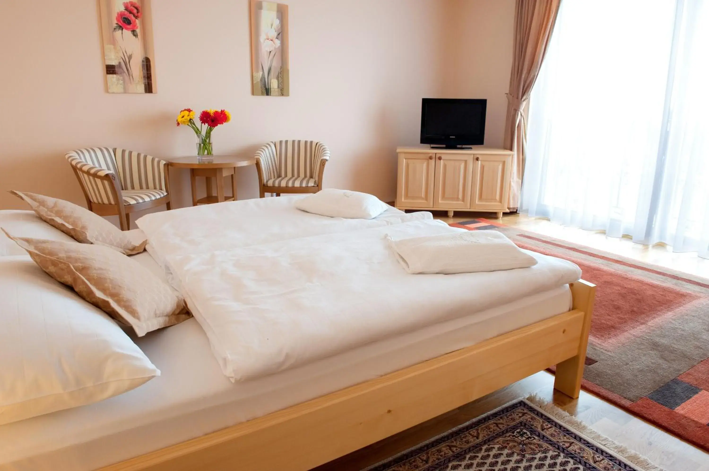 Business Double Room with Balcony - single occupancy in Hotel Karpatsky Dvor Lozorno Business Double Room with Balcony - single occupancy in Hotel Karpatsky Dvor Lozorno
