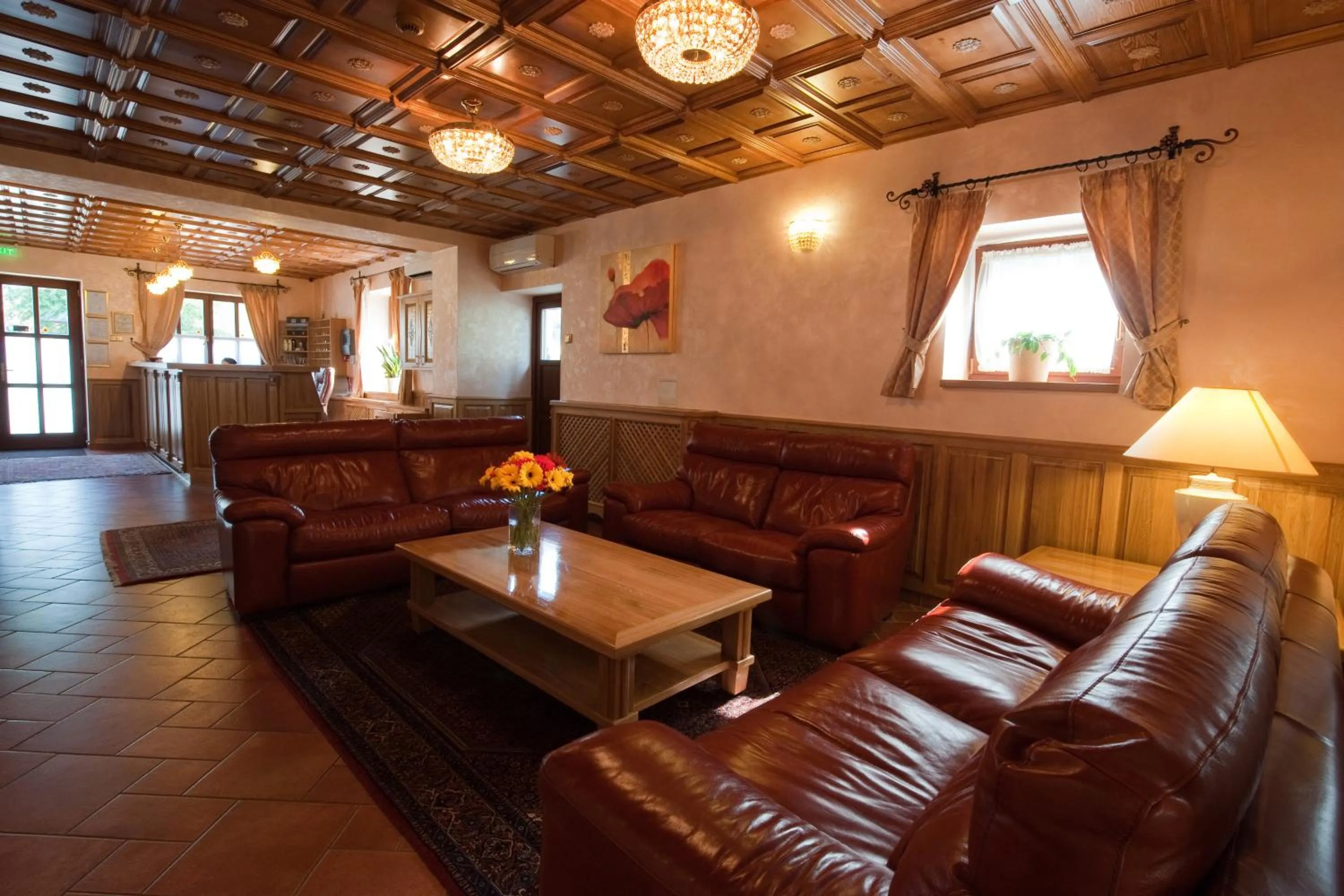 Lounge or bar in Hotel Karpatsky Dvor Lozorno