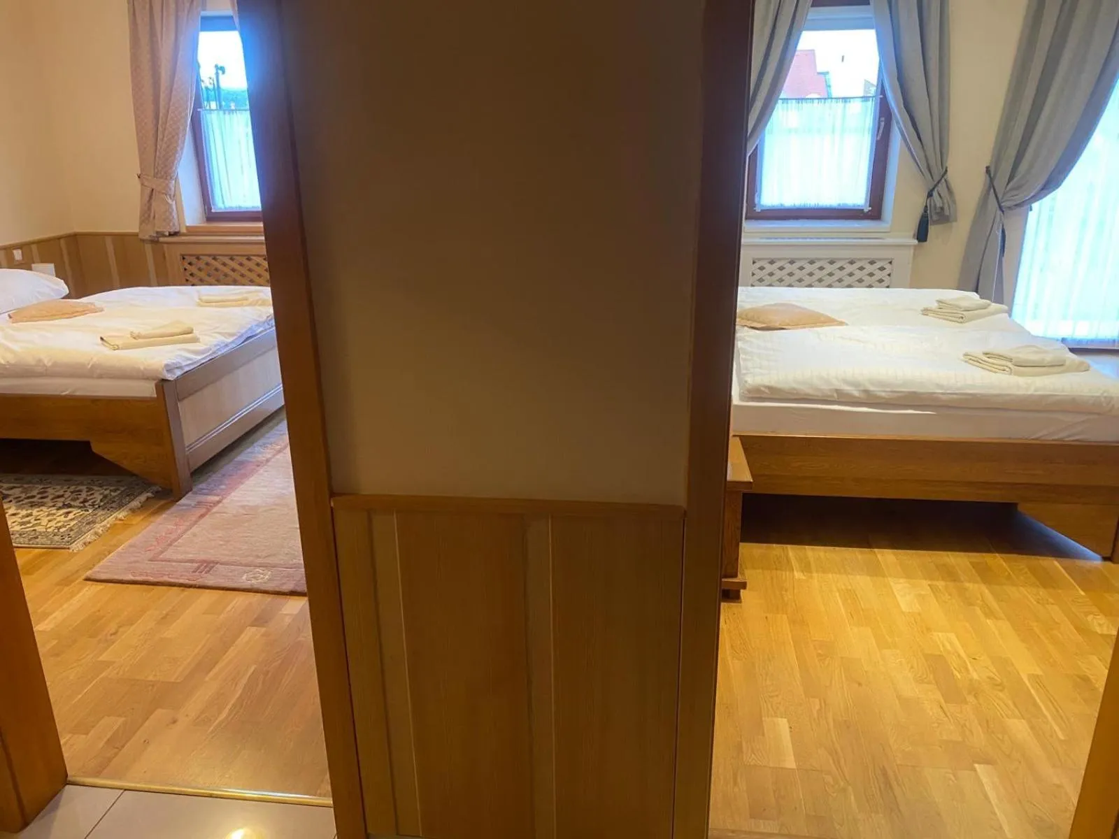 Bed in Hotel Karpatsky Dvor Lozorno