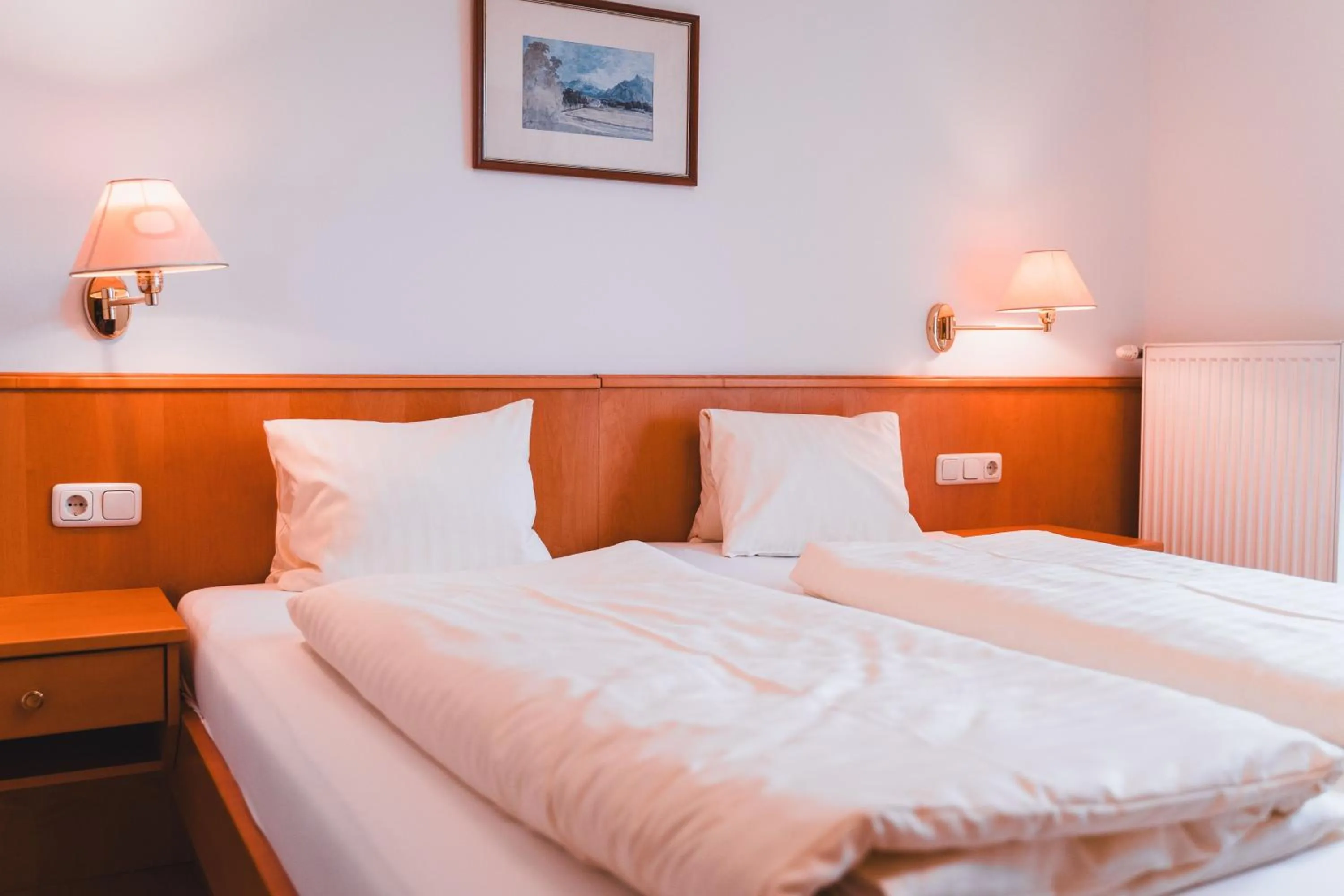 Bed in Hotel Rauscher - Das Naturteichparadies