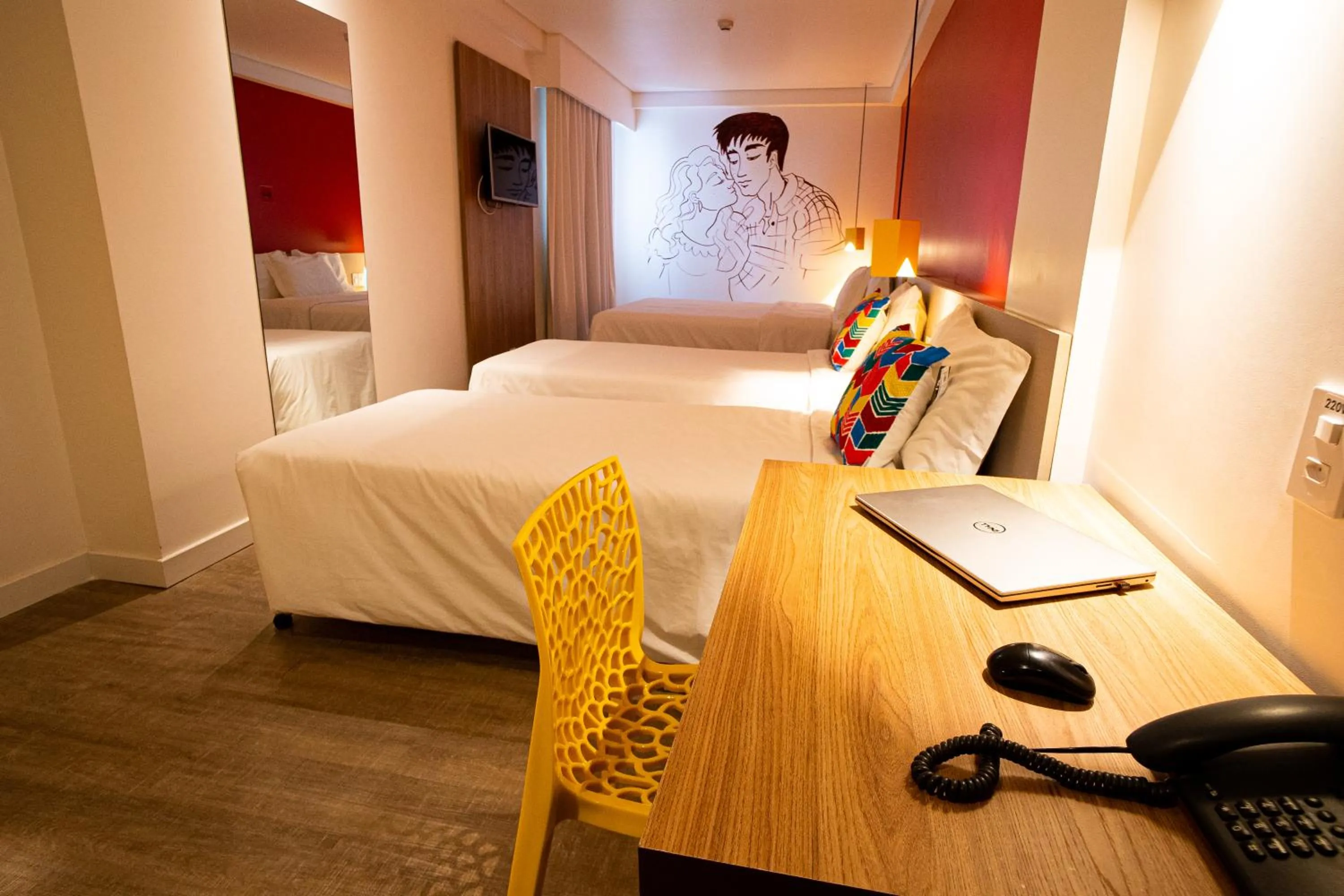 Bed in ibis Styles Campina Grande