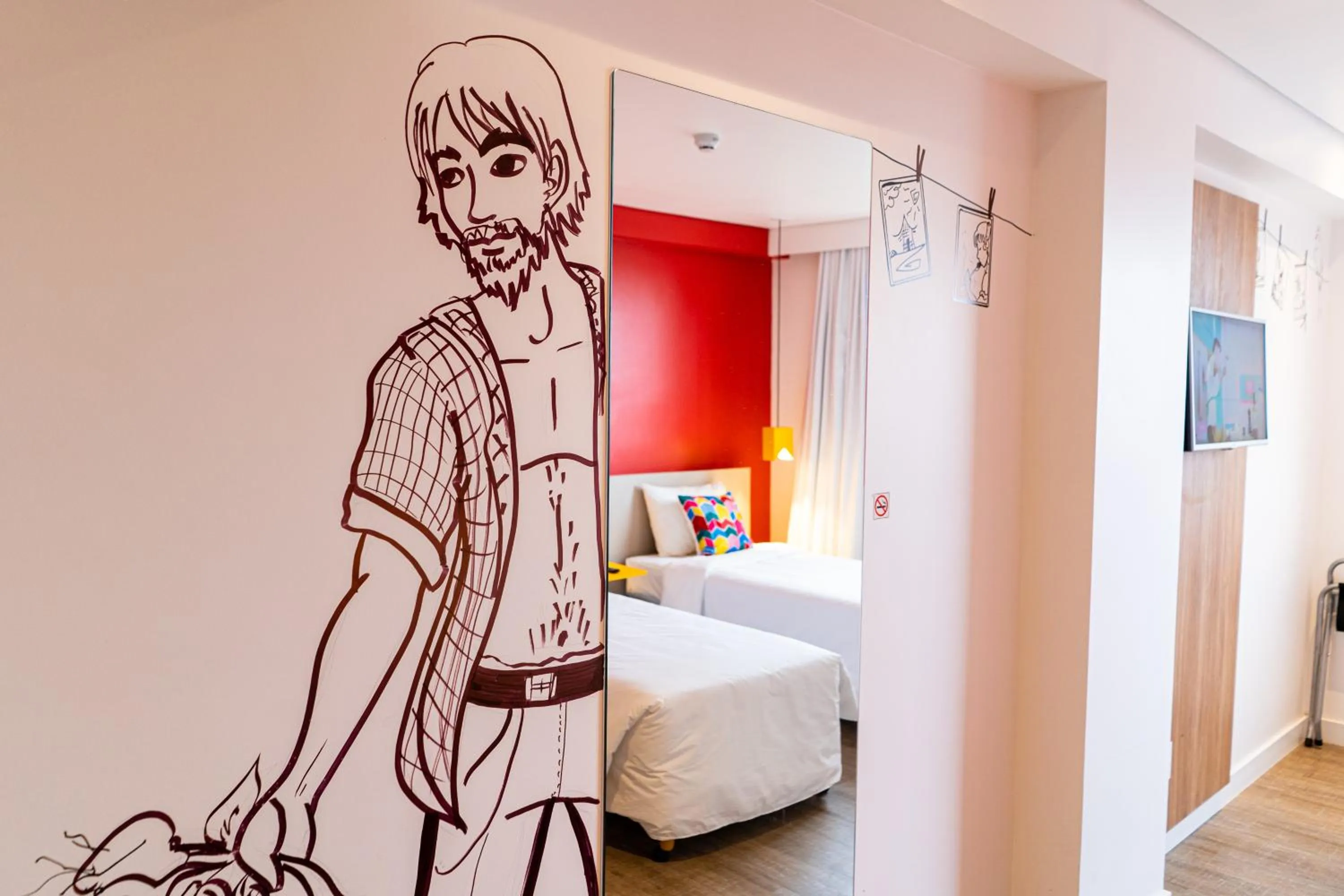 Photo of the whole room, Bed in ibis Styles Campina Grande