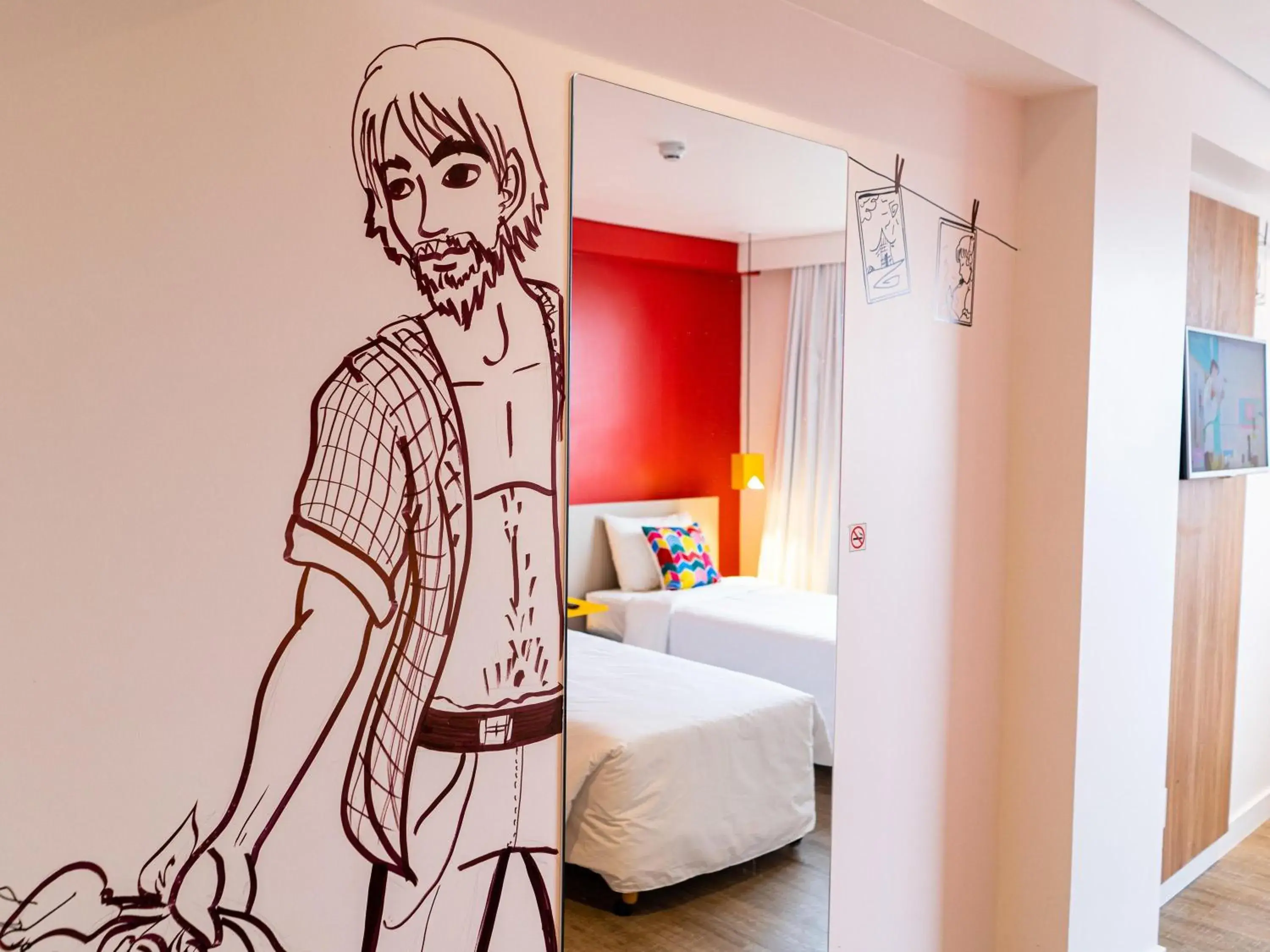 Bedroom, Bed in ibis Styles Campina Grande Bedroom, Bed in ibis Styles Campina Grande