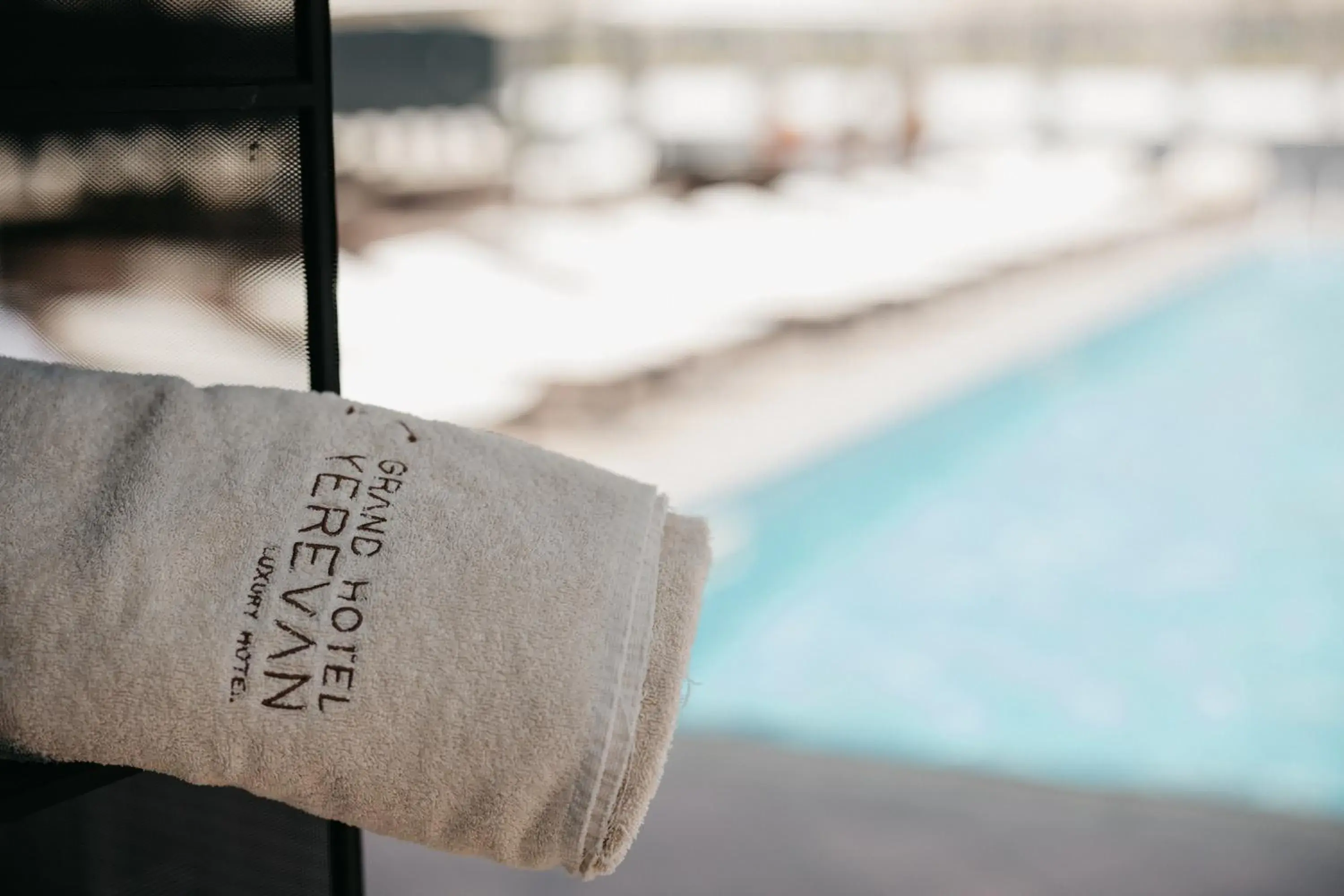 Swimming pool in Grand Hotel Yerevan - Small Luxury Hotels of the World Swimming pool in Grand Hotel Yerevan - Small Luxury Hotels of the World