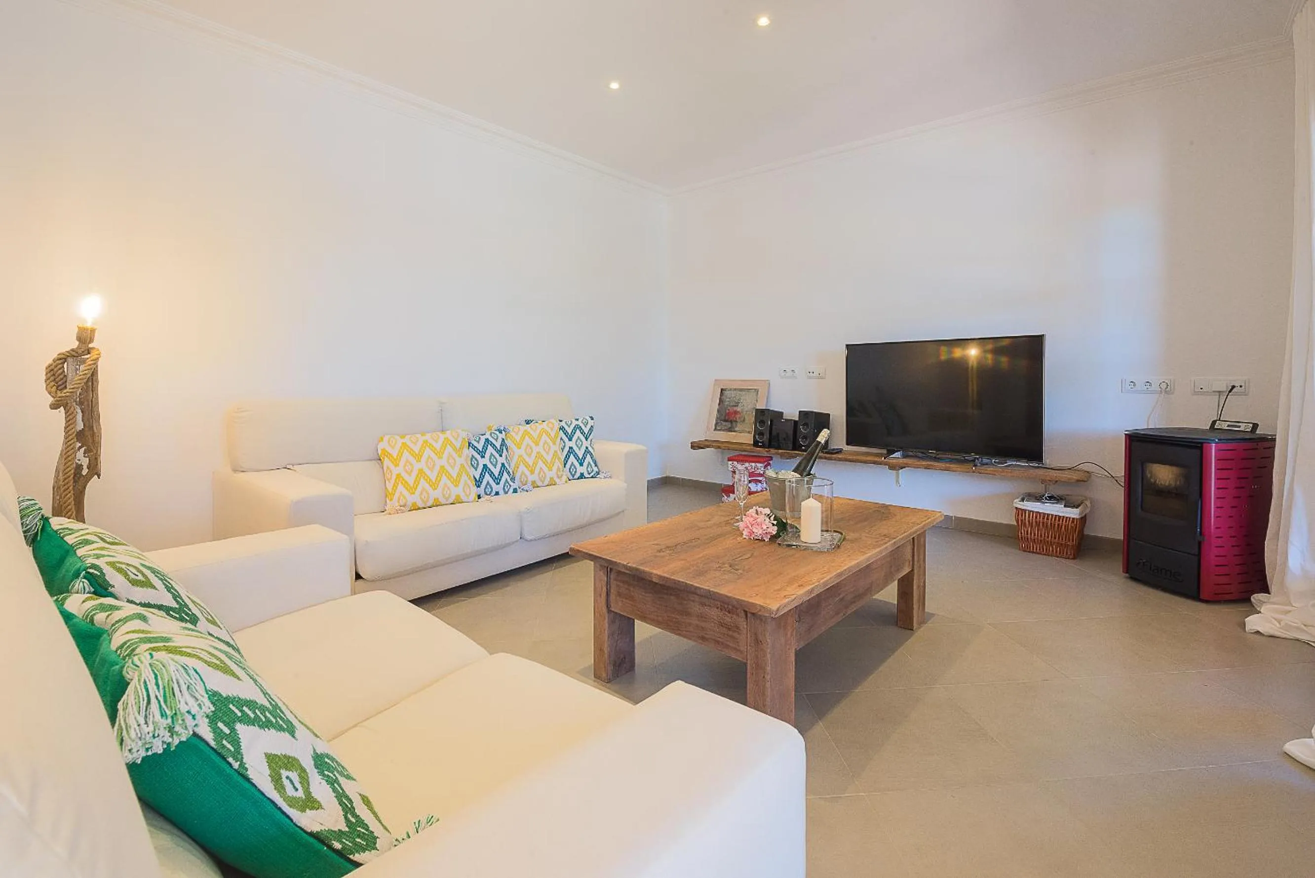 Living room in Villa Ses Quaranta