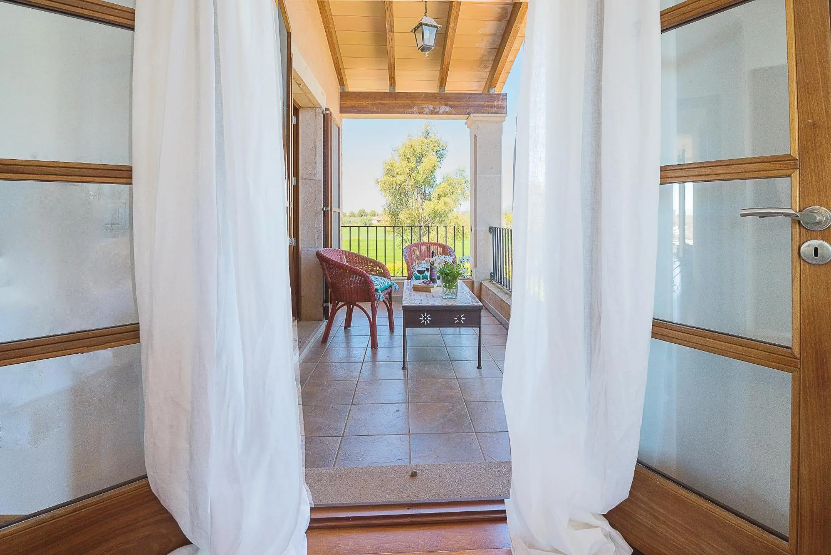 Balcony/Terrace in Villa Ses Quaranta