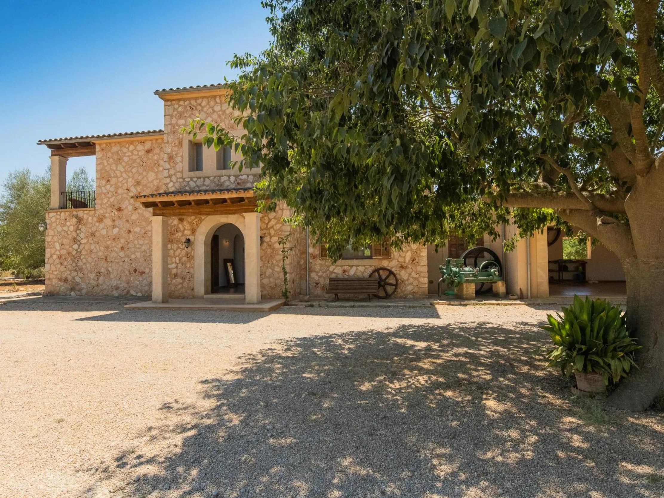 Facade/entrance in Villa Ses Quaranta