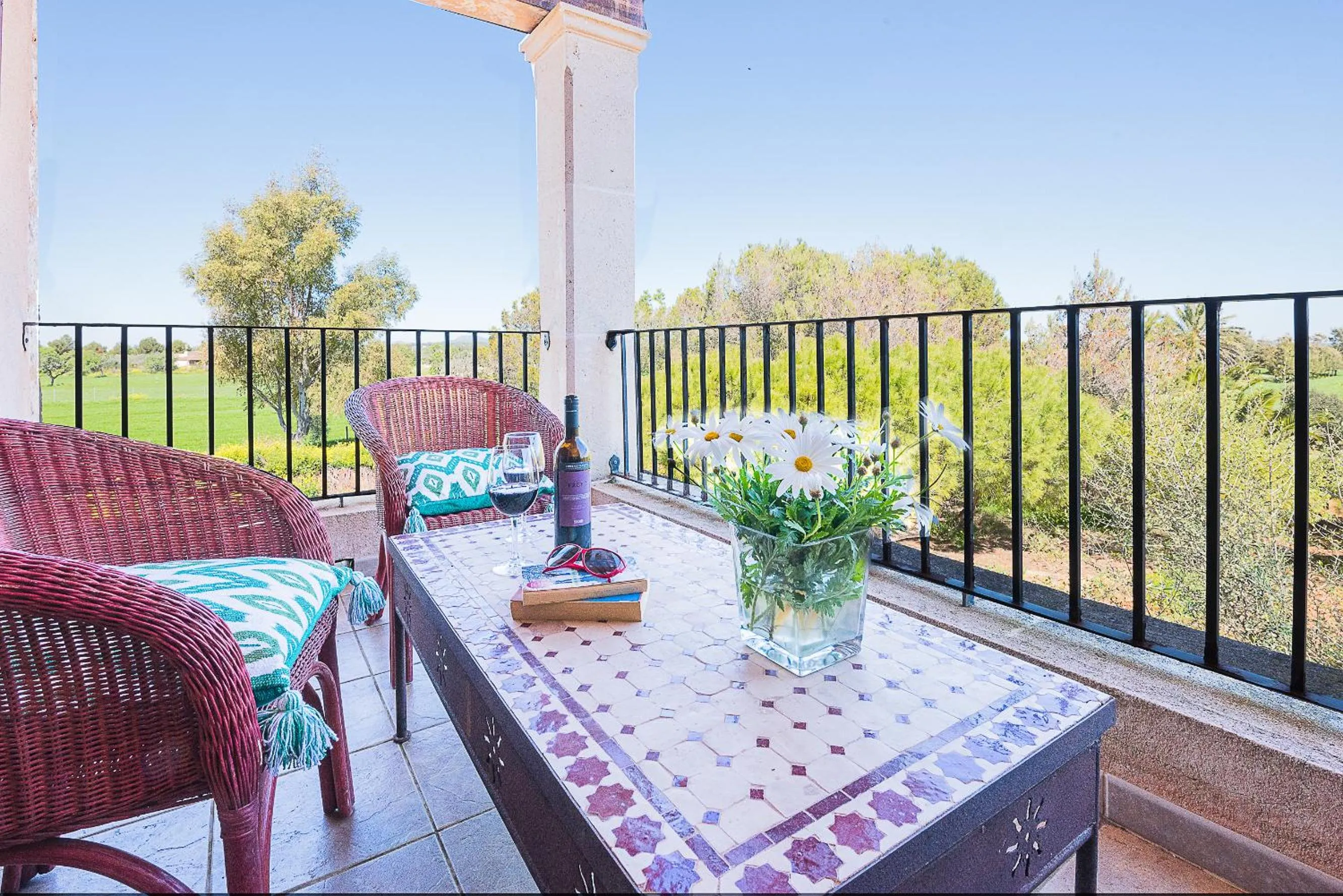 Balcony/Terrace in Villa Ses Quaranta