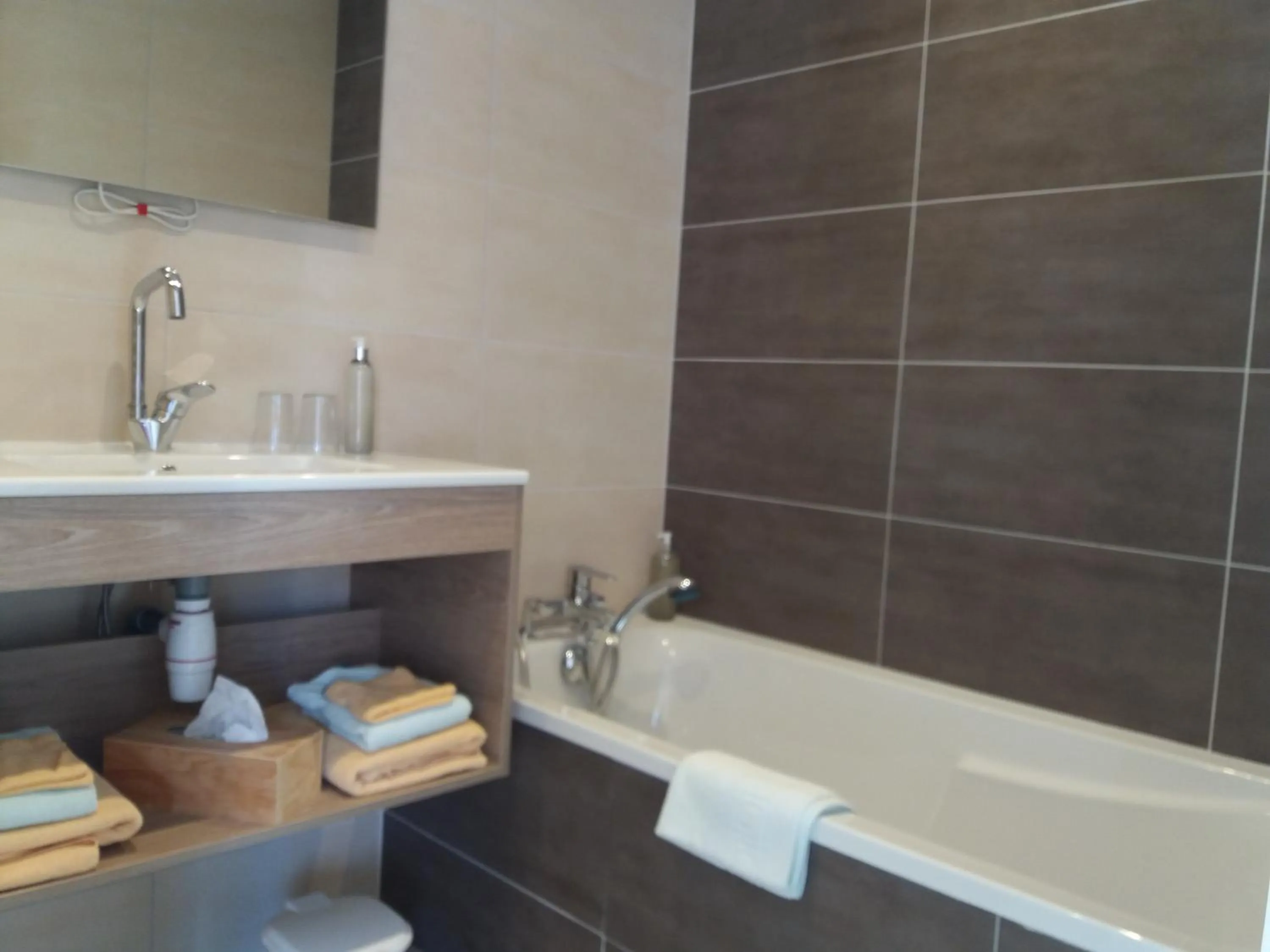 Bathroom in Hôtel Bellier