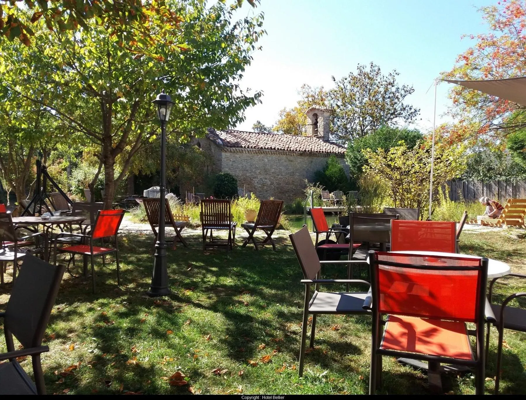 Garden in Hôtel Bellier