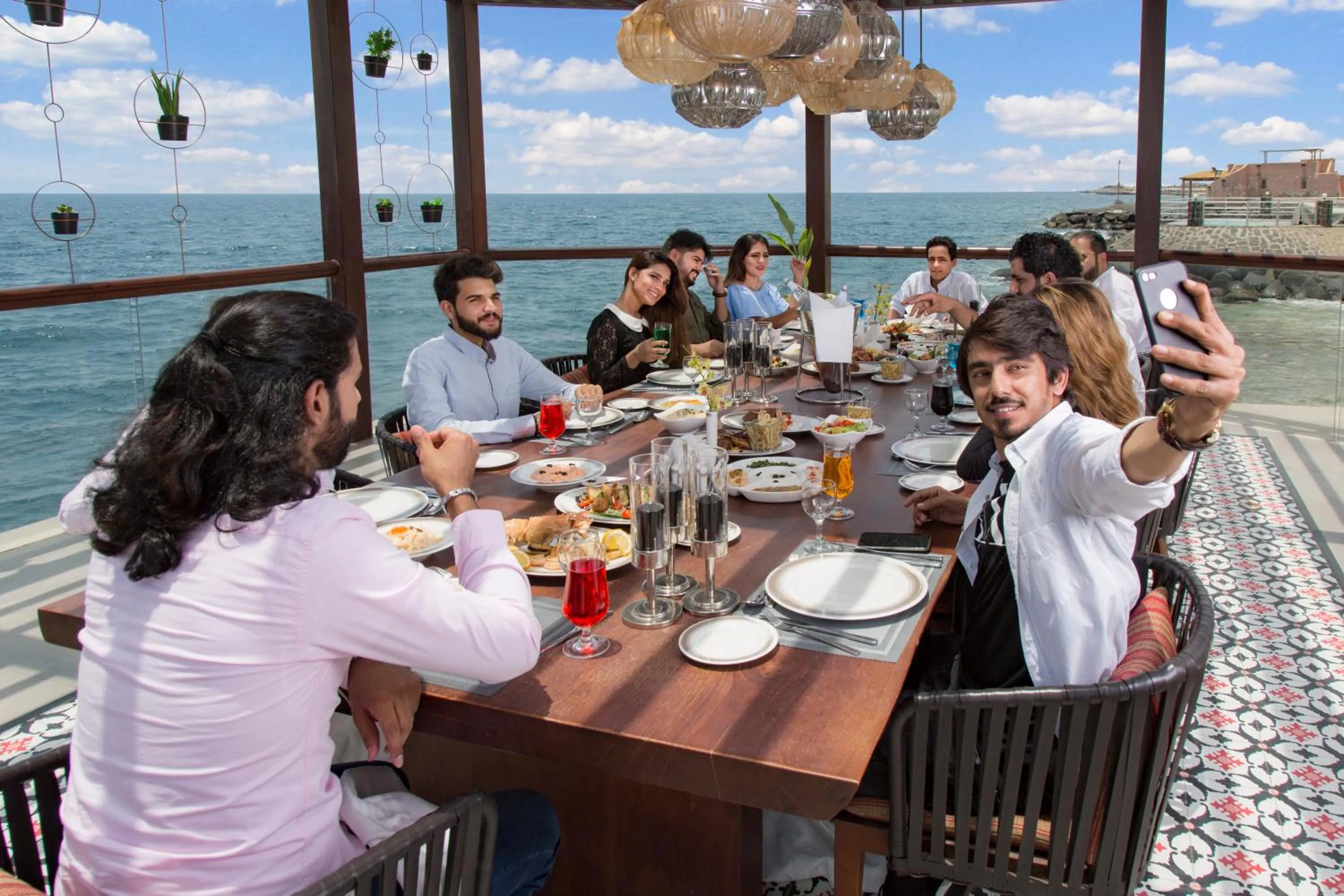 Restaurant/places to eat in Narcissus Obhur Resort & Spa